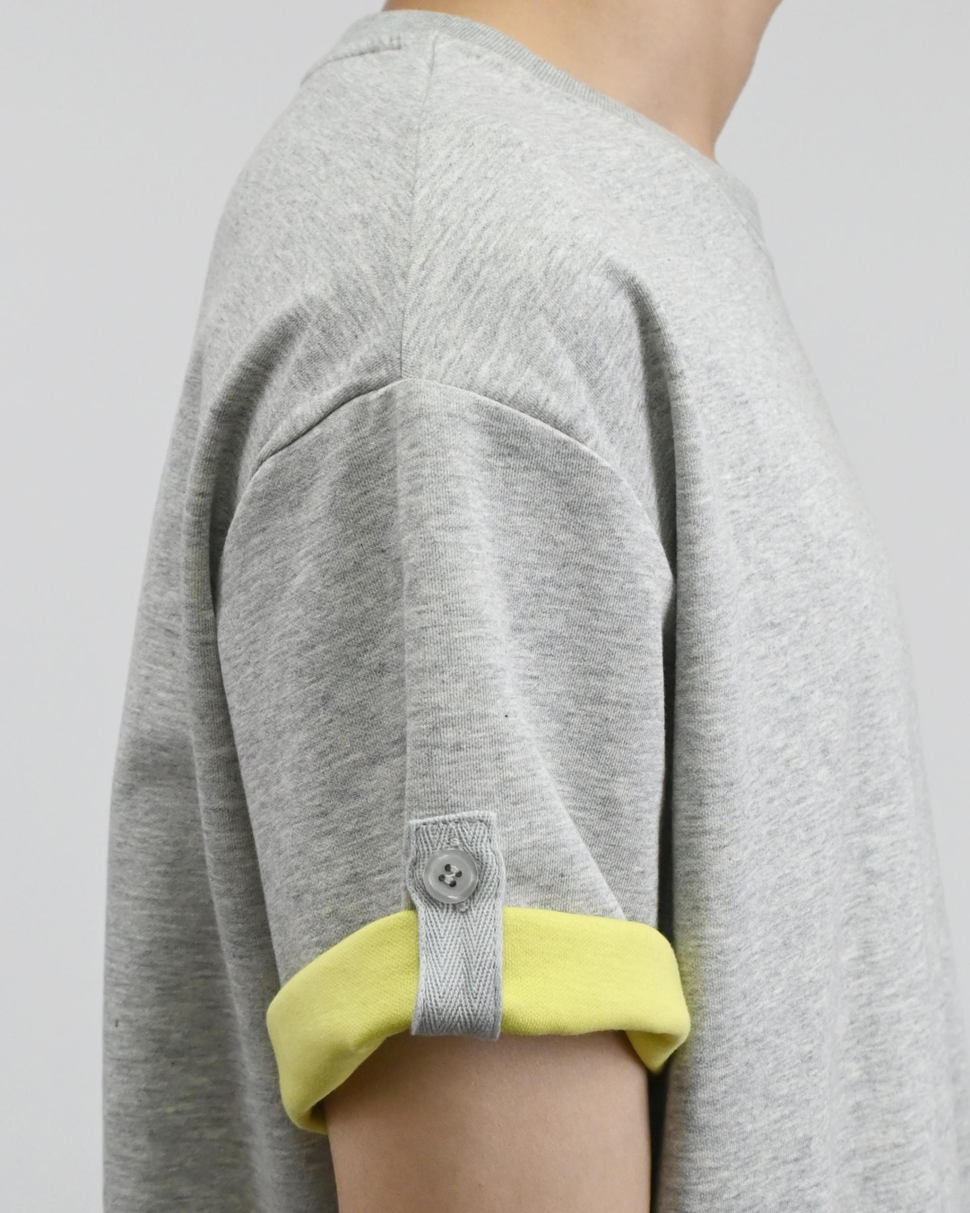 coloring roll-up half t-shirt