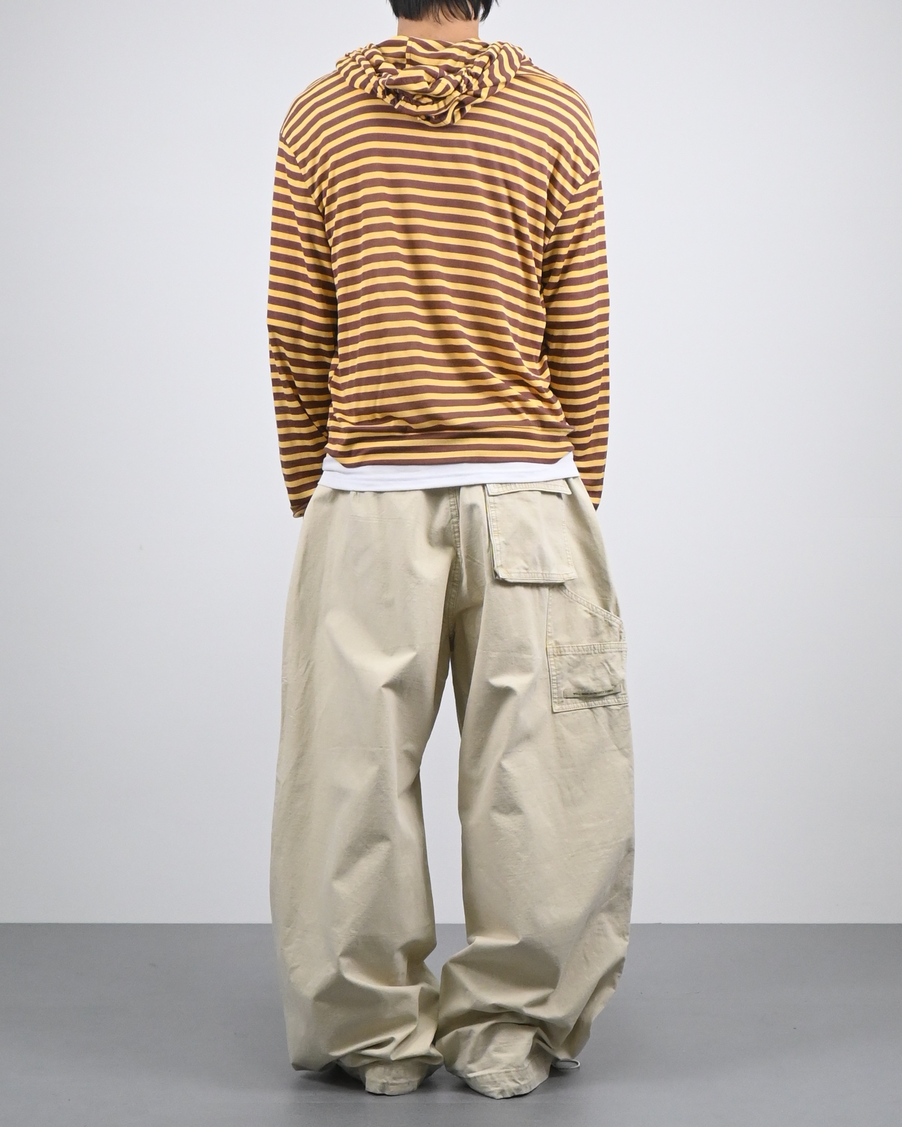 lip stop dining parasuit cotton pants
