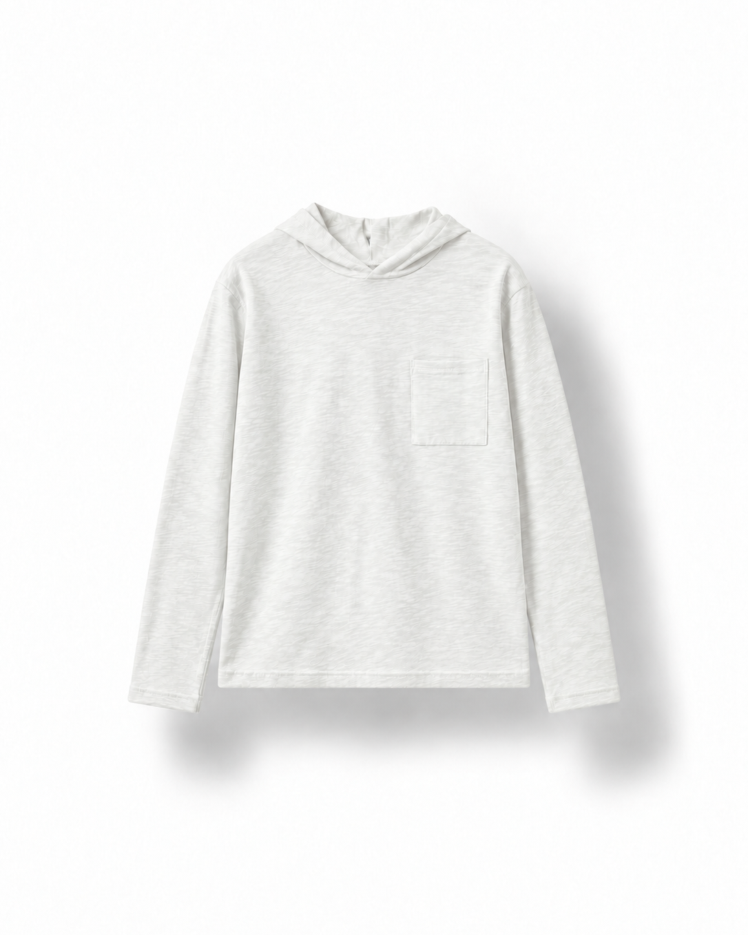 slub pocket warmer hoodie