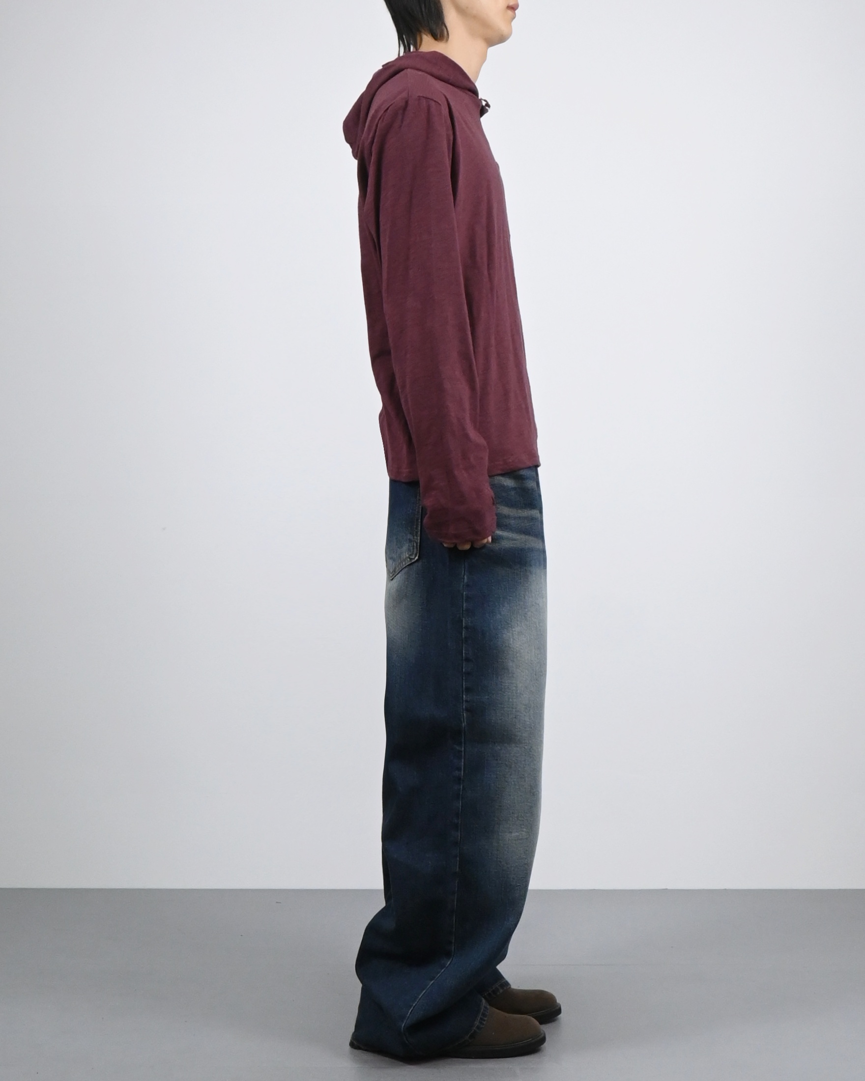 slub pocket warmer hoodie