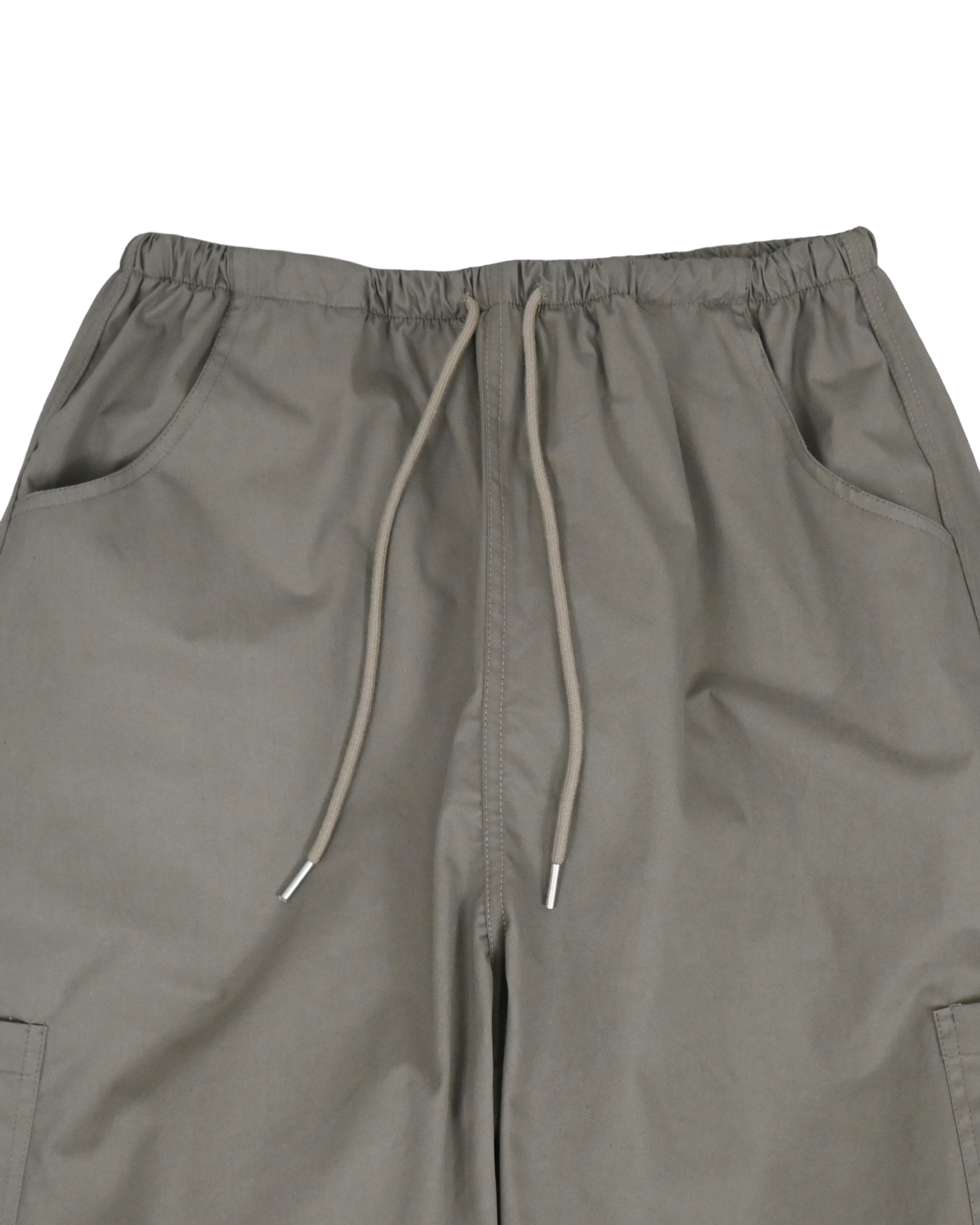 matte snap cargo cotton balloon pants