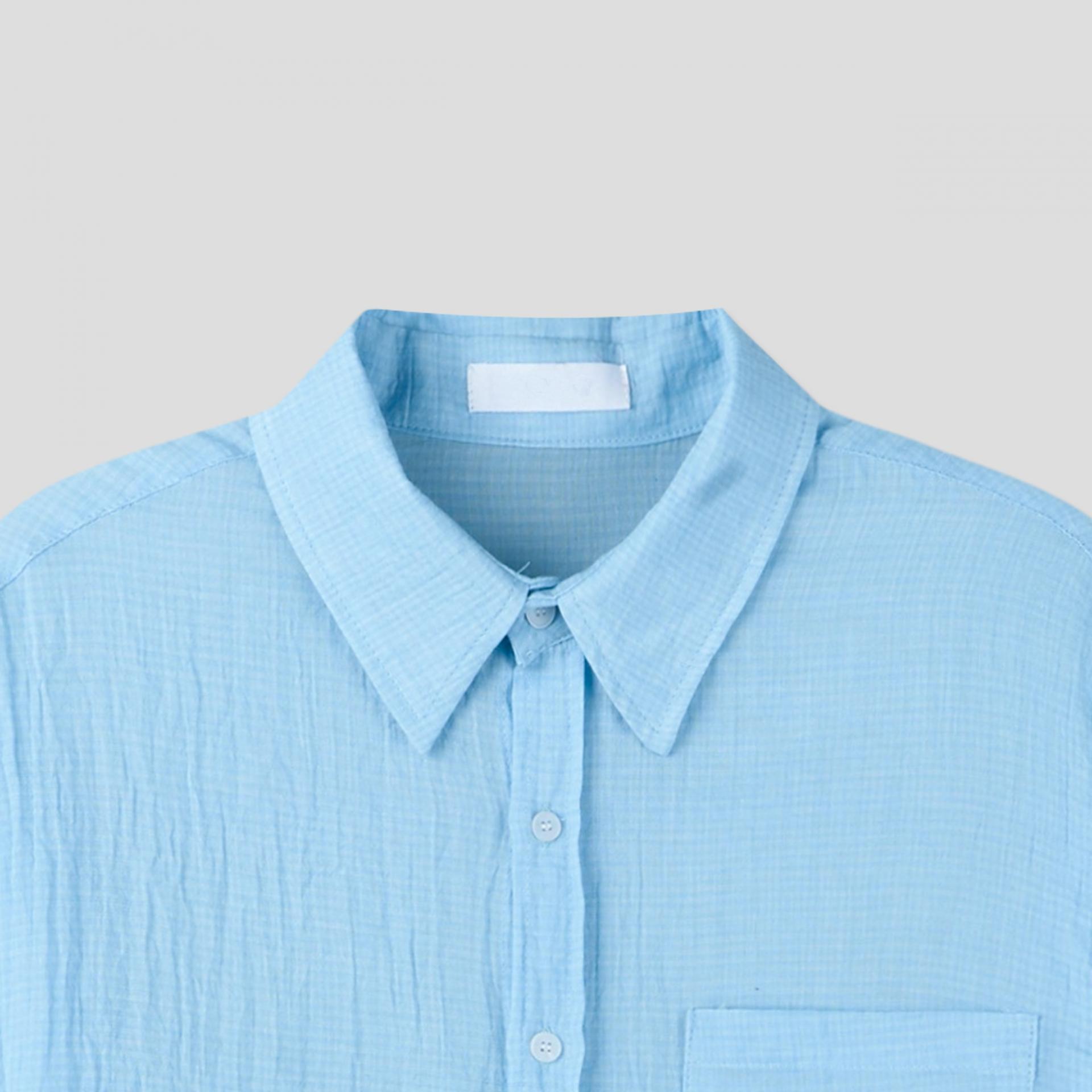 pastel check shirt