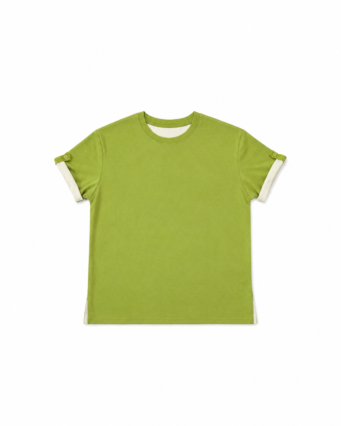 coloring roll-up half t-shirt