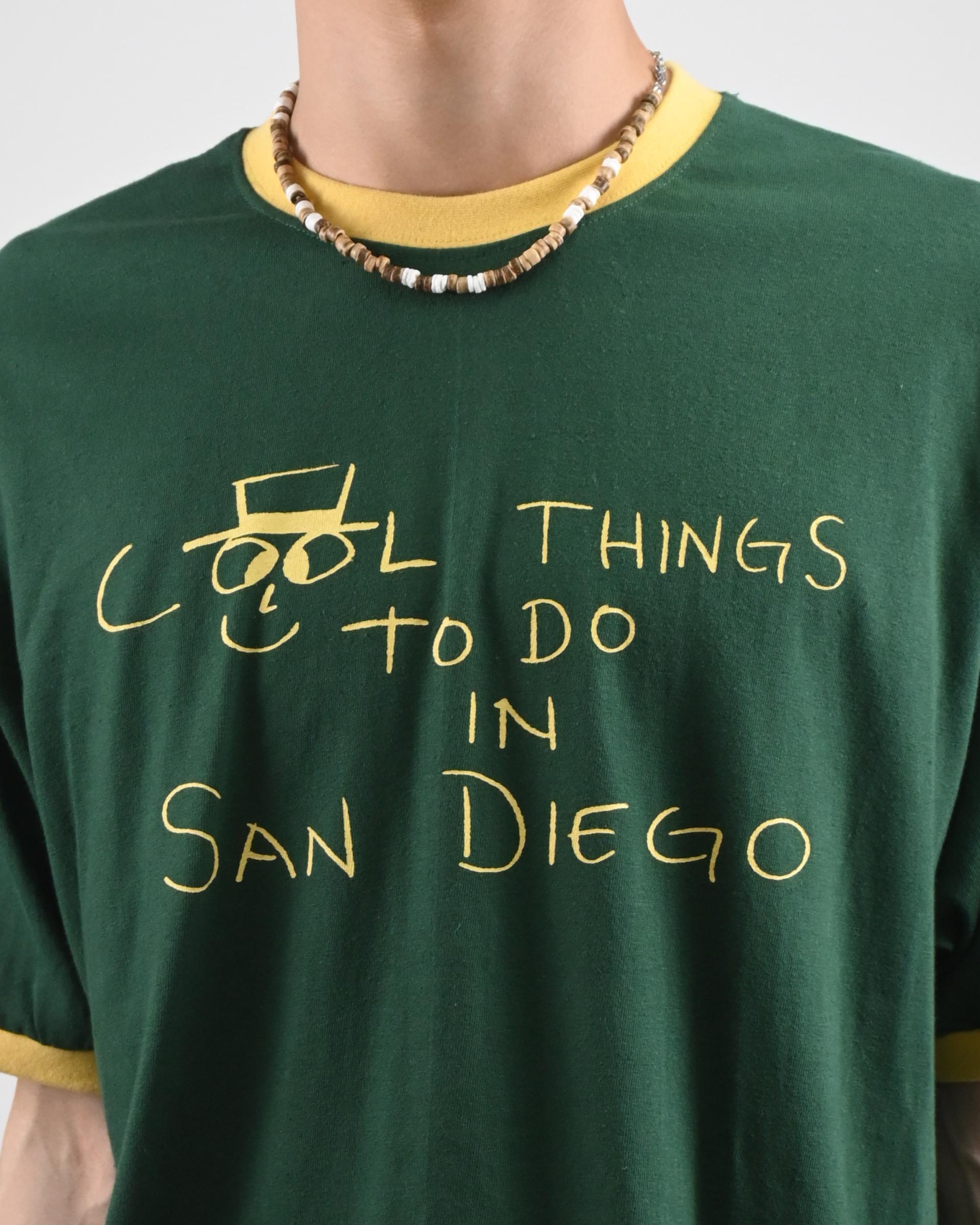 san diego ringer half t-shirt