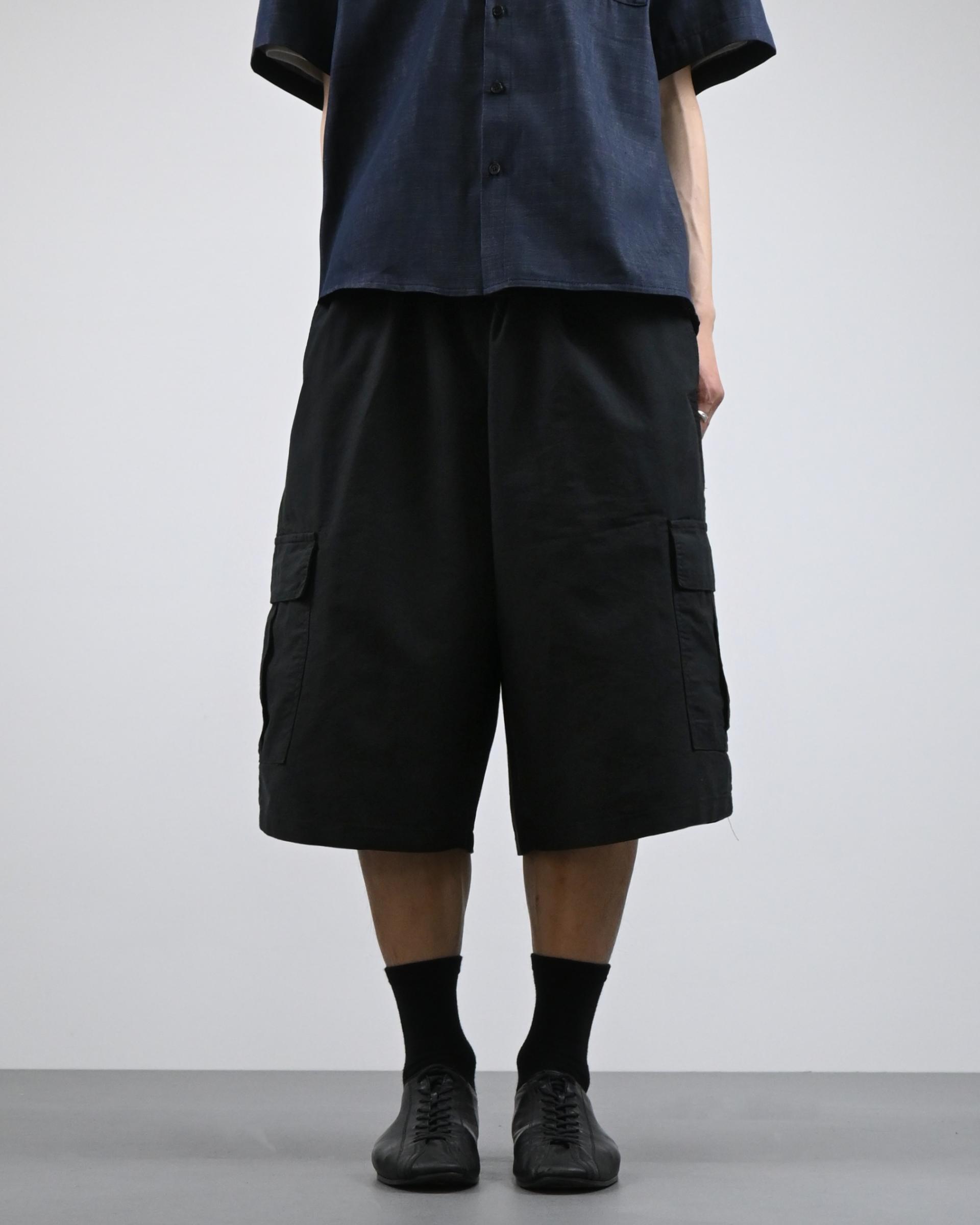 stopper linen bermuda cargo pants