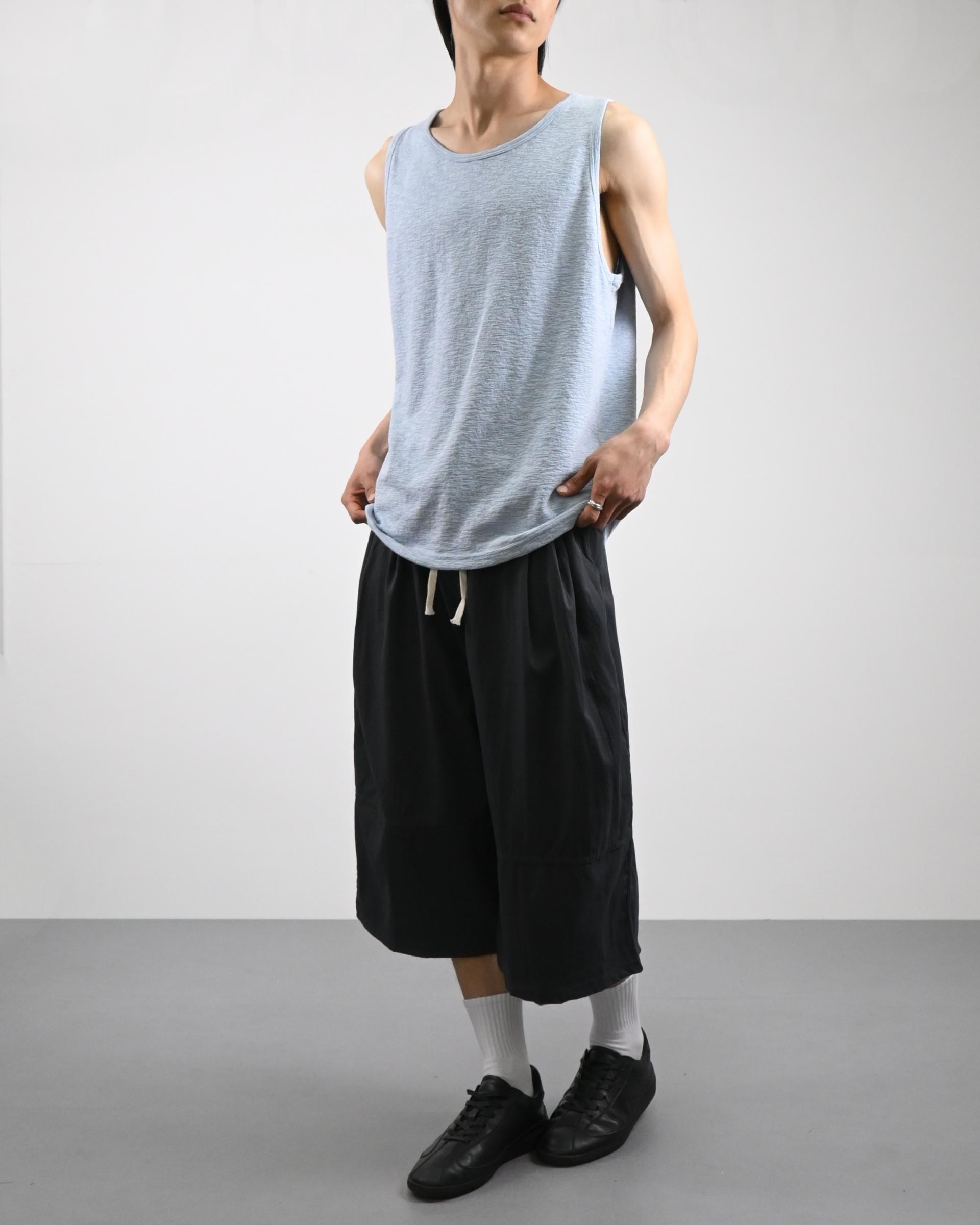 one tuck pigment bermuda sweatpants 복제