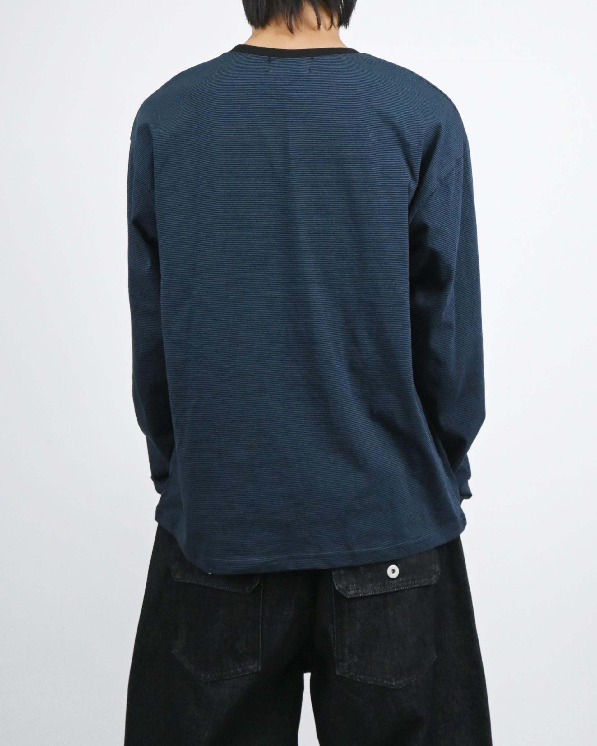 calm stripe warmer long sleeve