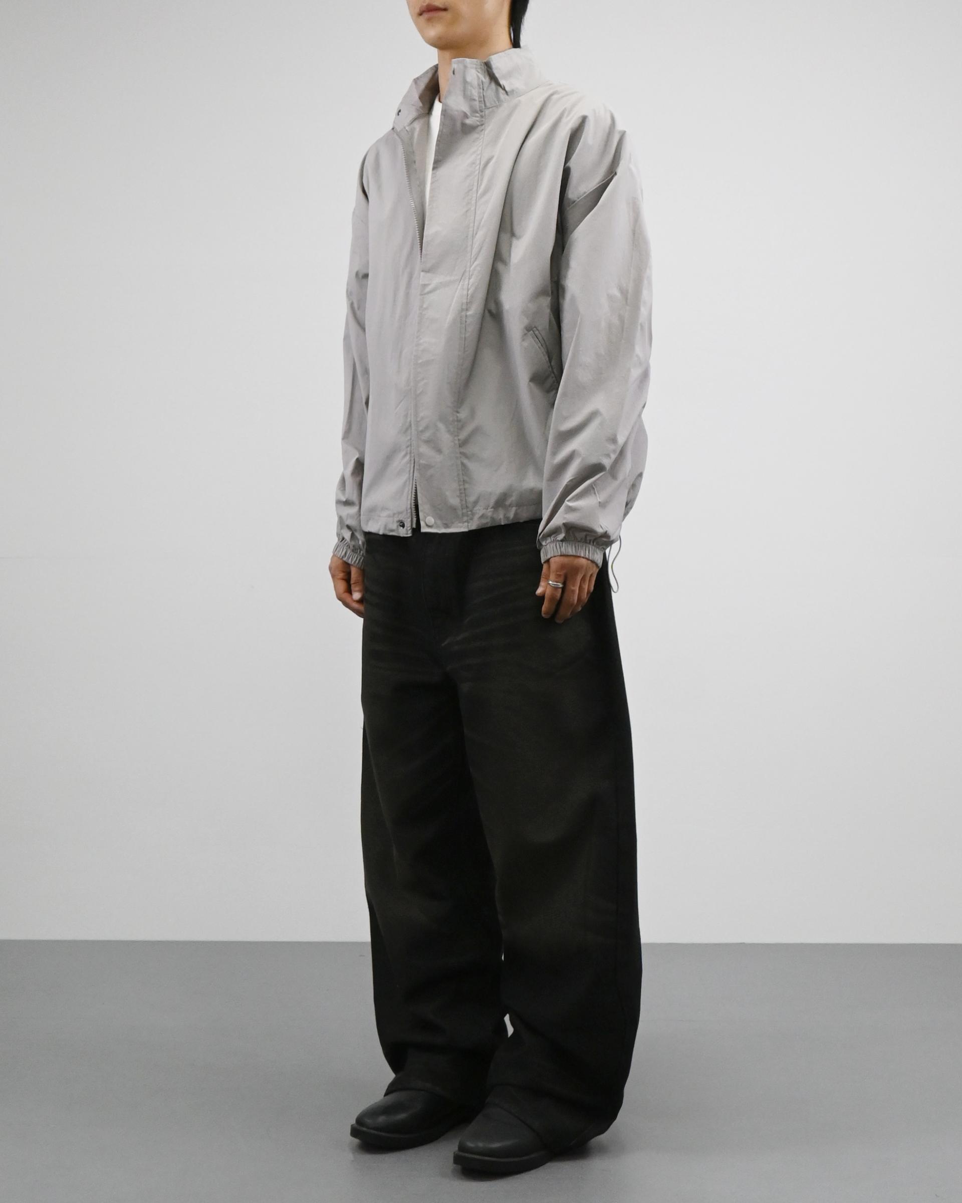 high neck windbreaker