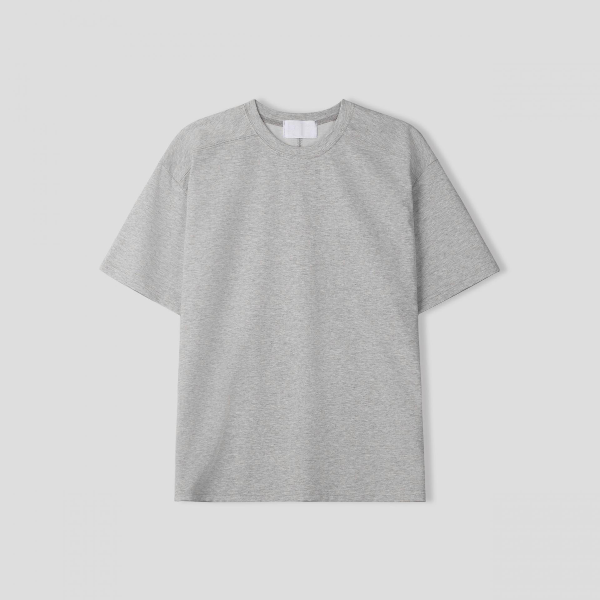 front shoulder line half t-shirt