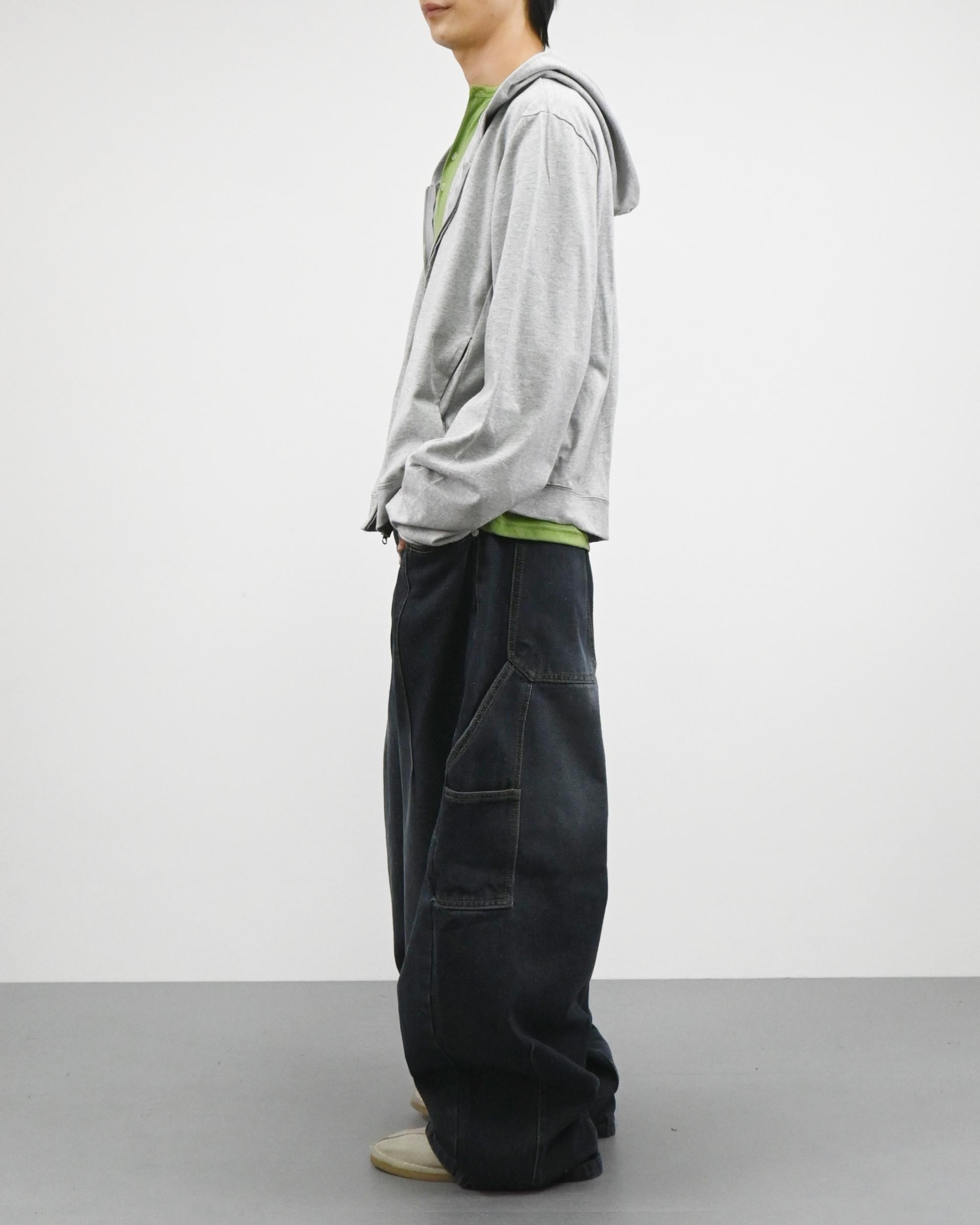 rudy crop hoodie zip-up