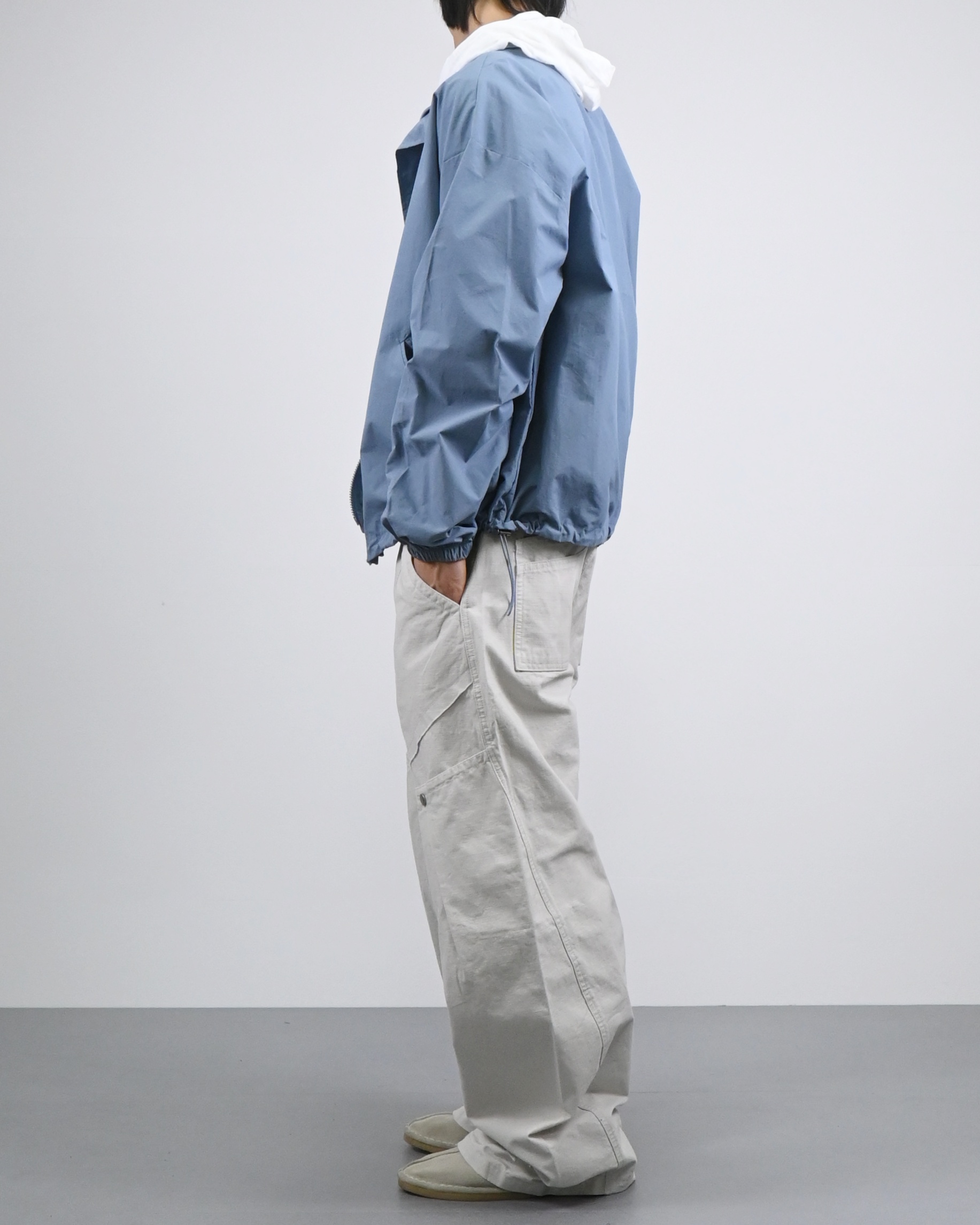 high neck windbreaker