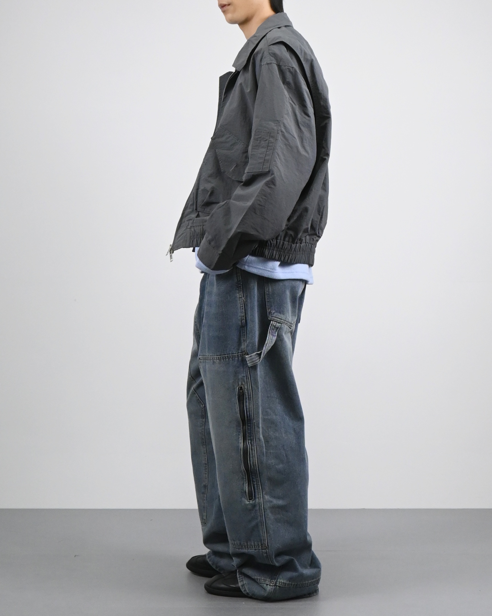 ma-1 collar jacket
