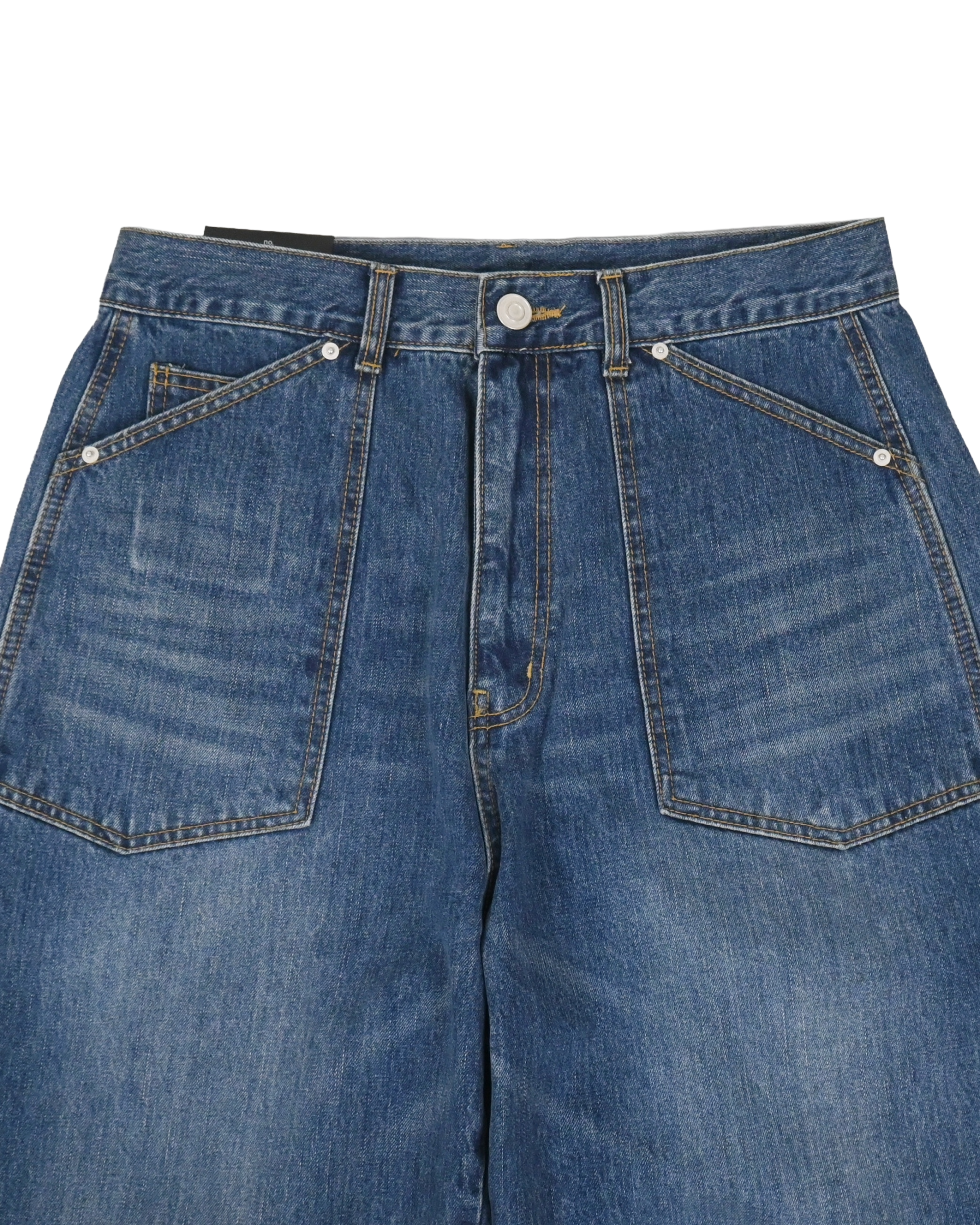 jane puttig pocket denim pants