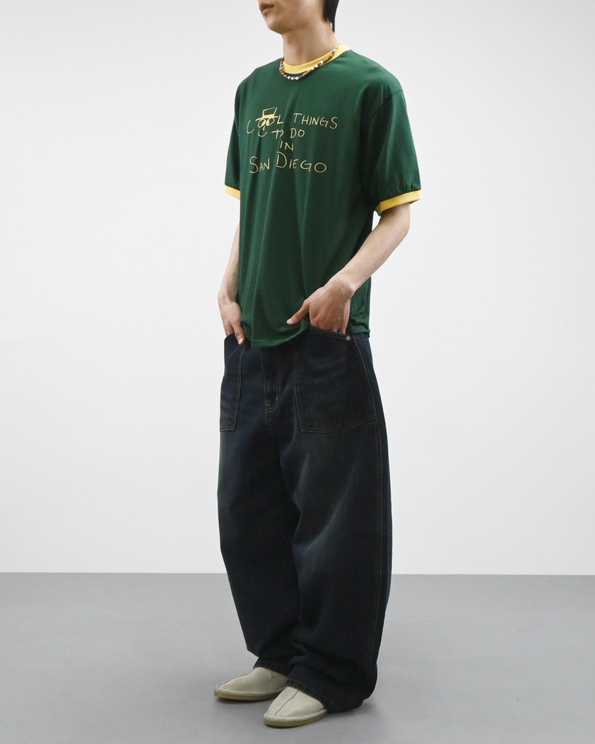 jane puttig pocket denim pants