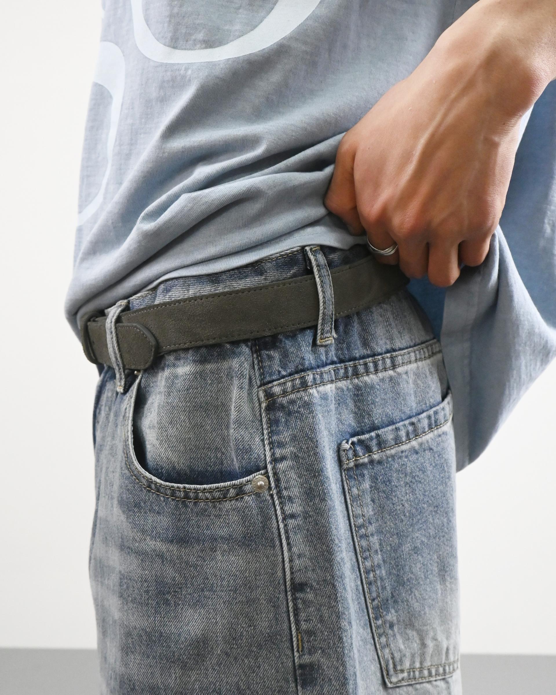 jacob suede belt