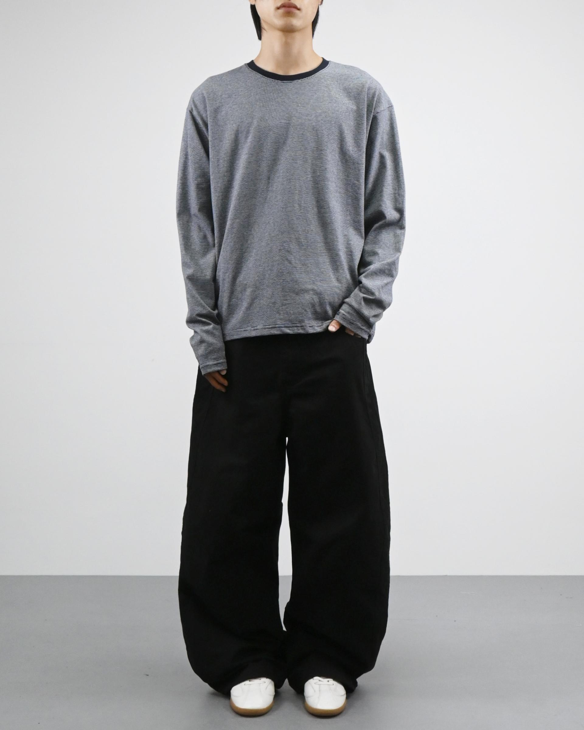 calm stripe warmer long sleeve