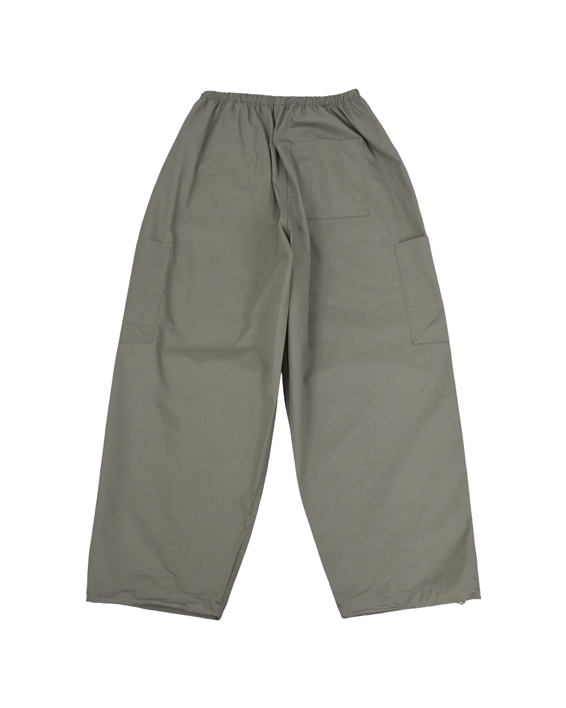 matte snap cargo cotton balloon pants