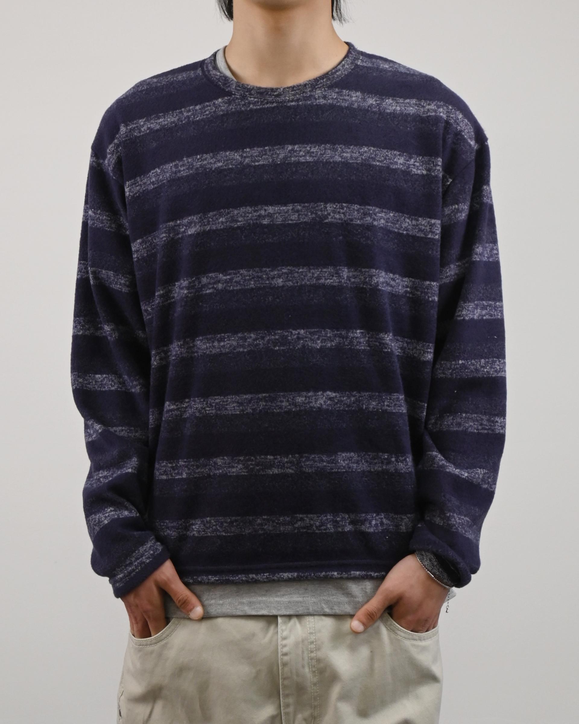 ash stripe knit