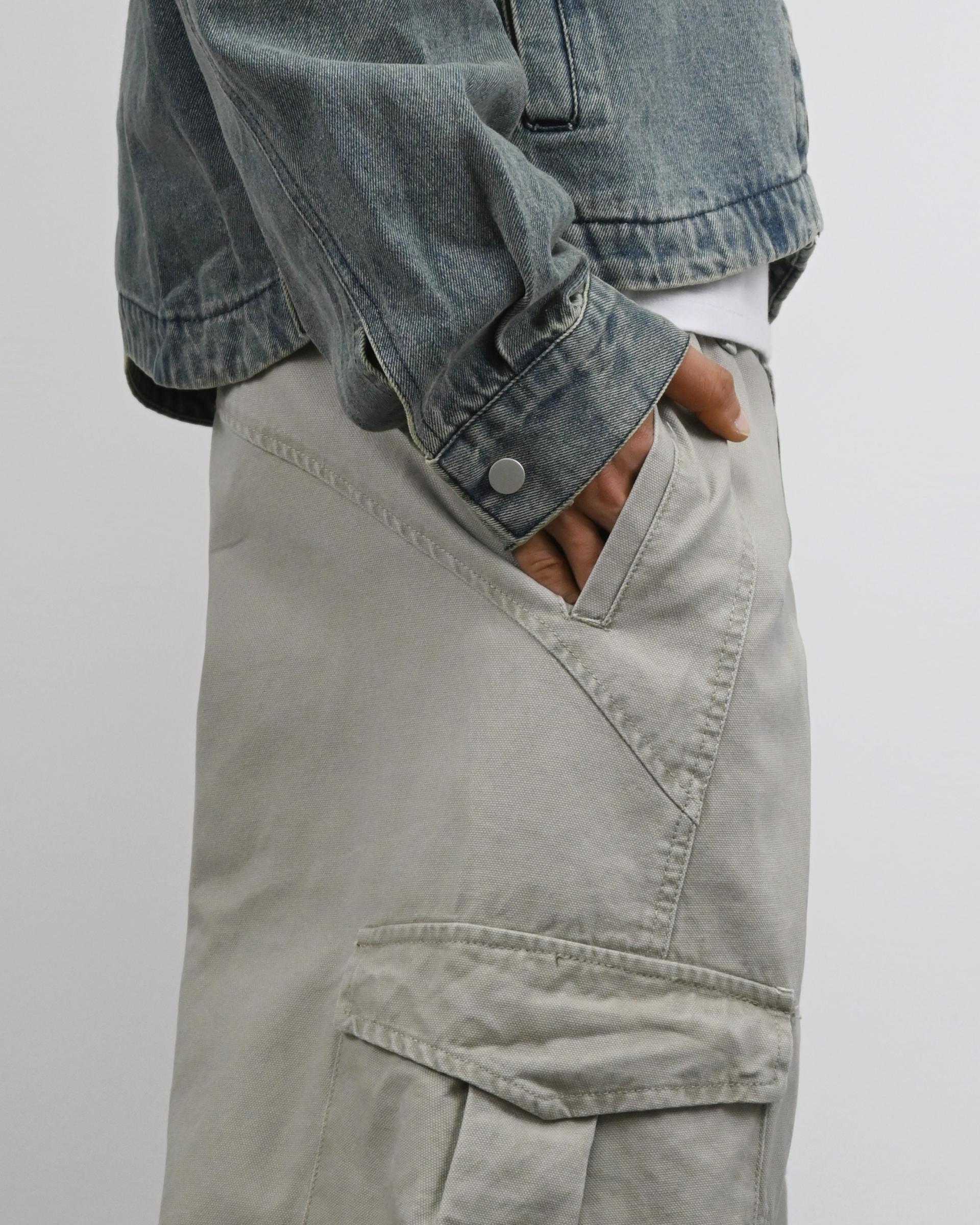 neon invision curved cotton pants