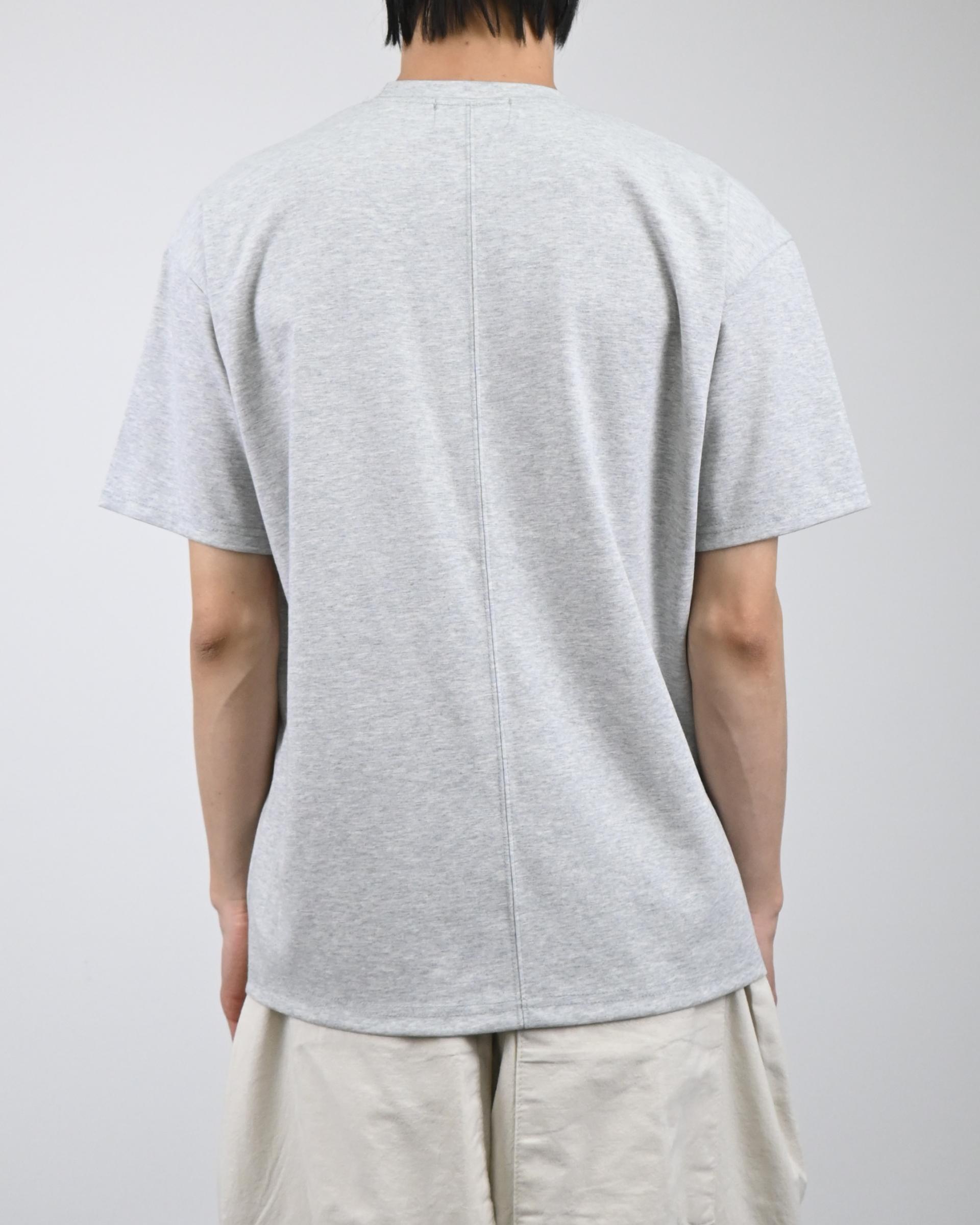 front shoulder line half t-shirt