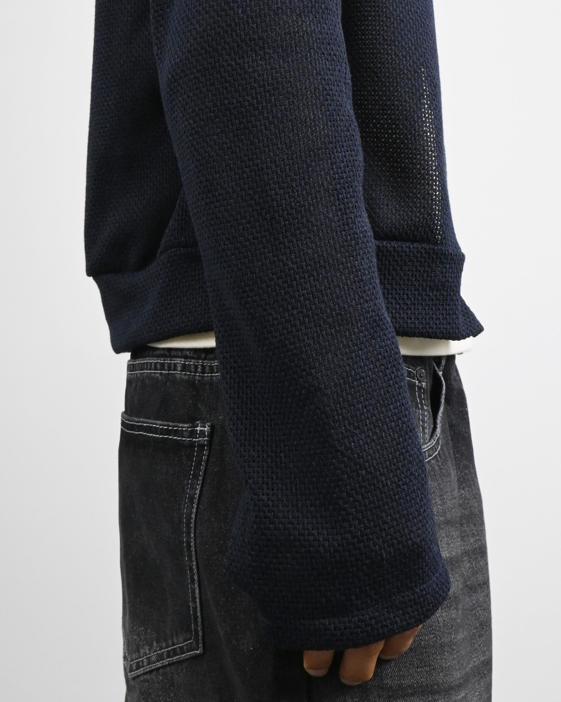 knit rider jacket