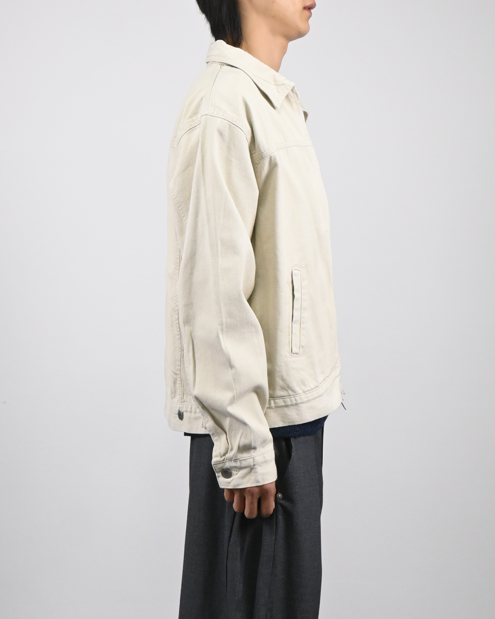 leon kara trucker jacket