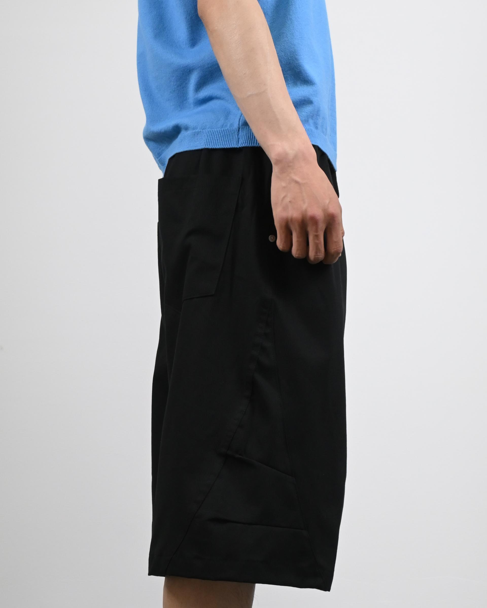 archive curved bermuda cotton pants