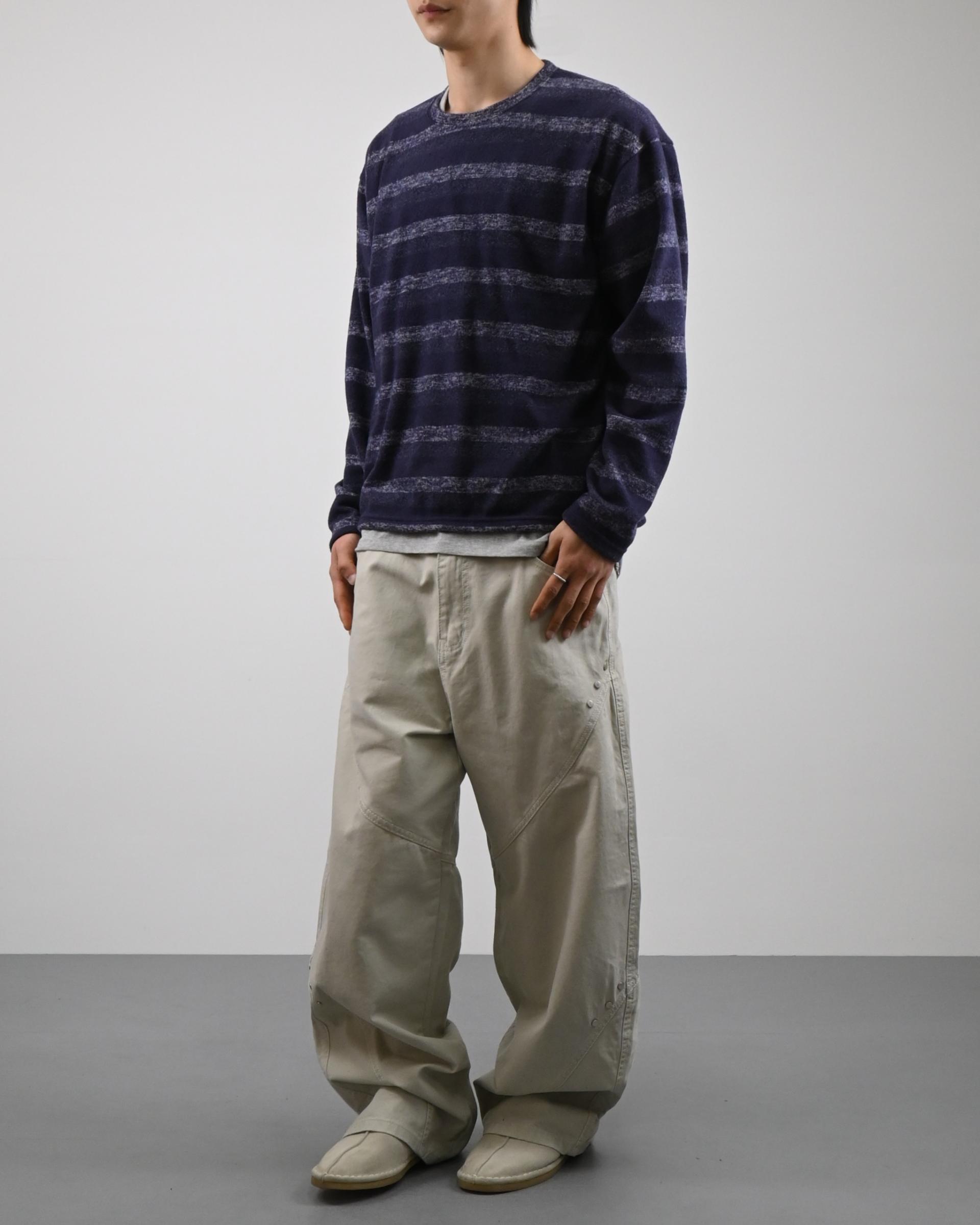 ash stripe knit