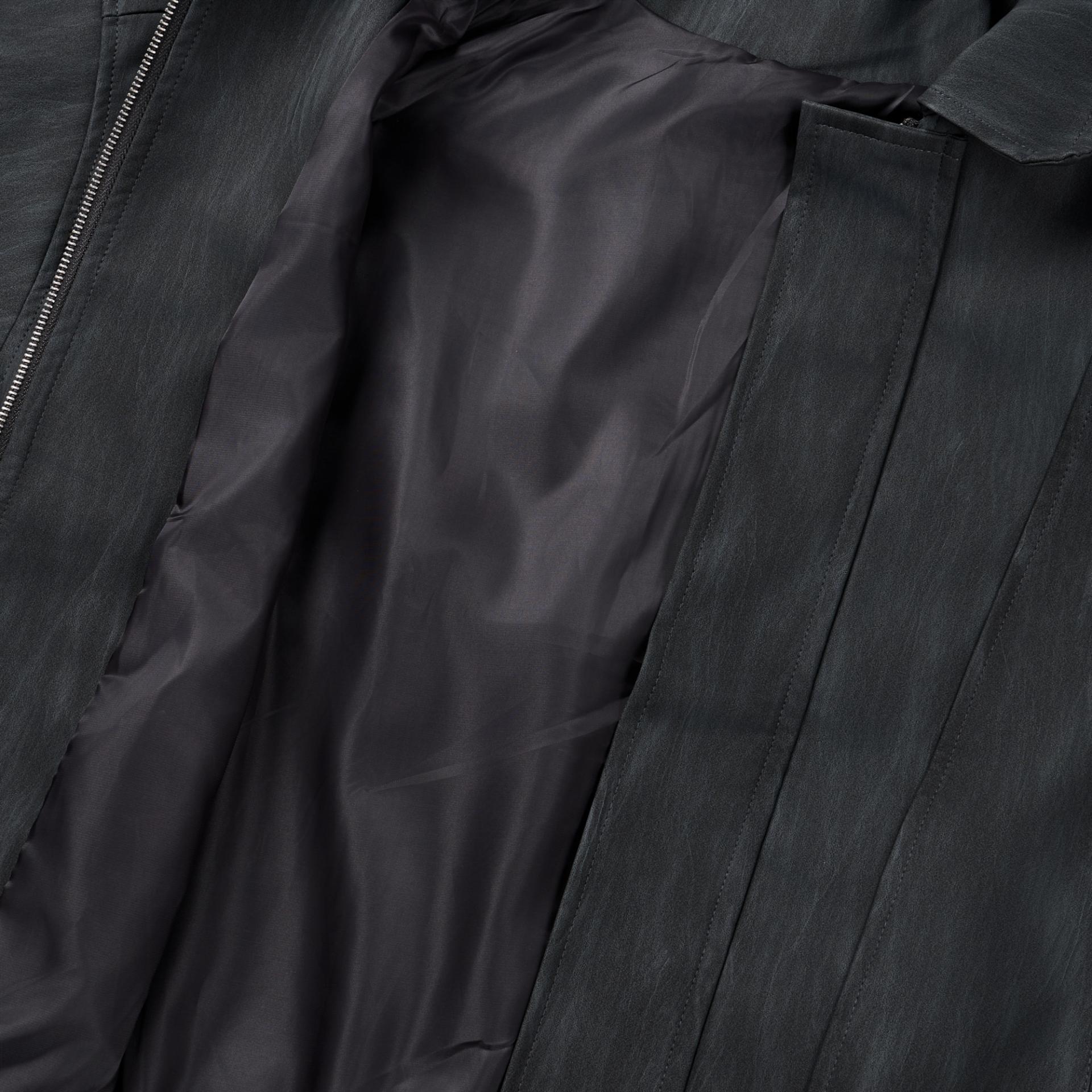 textured leather jacket