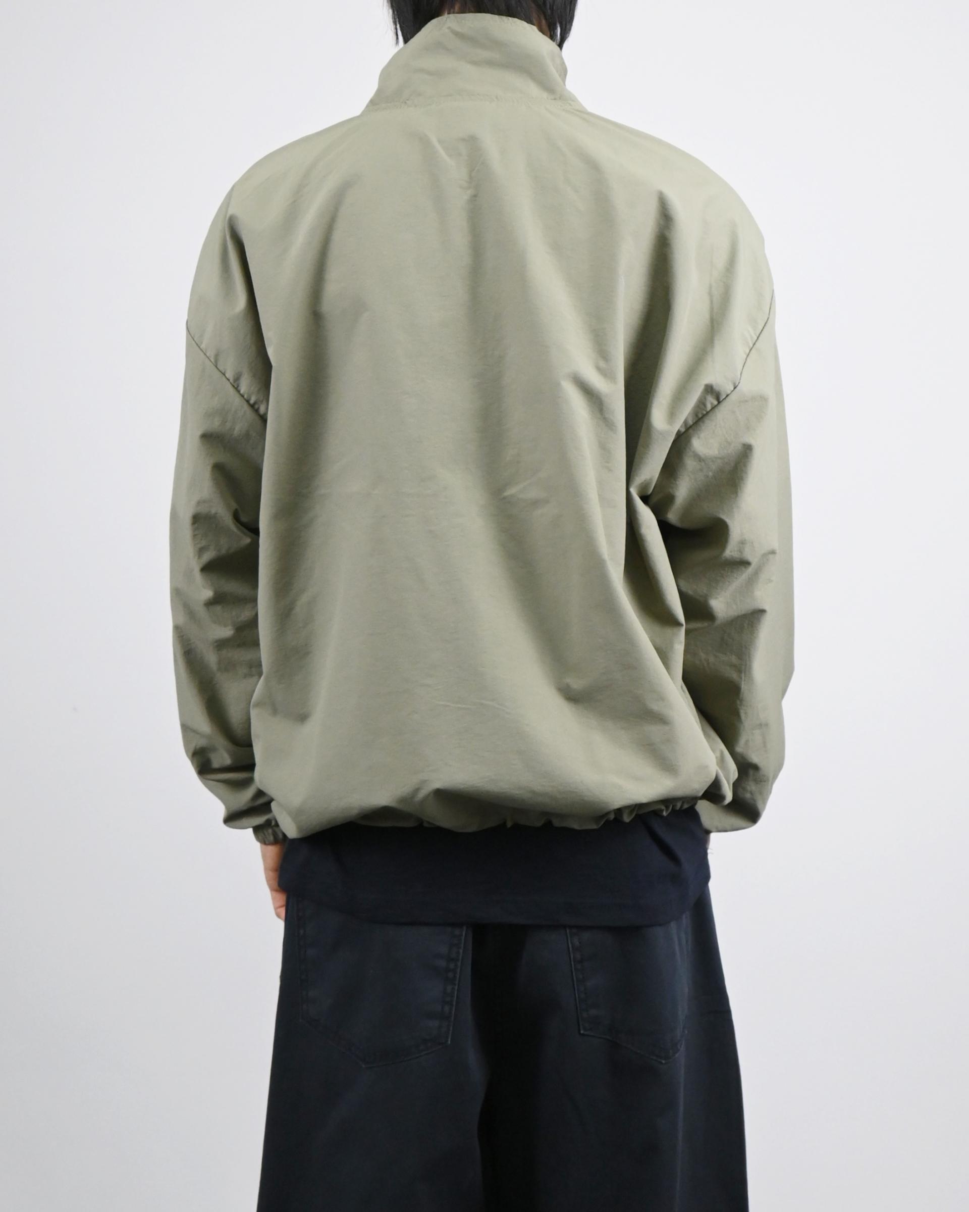 high neck windbreaker