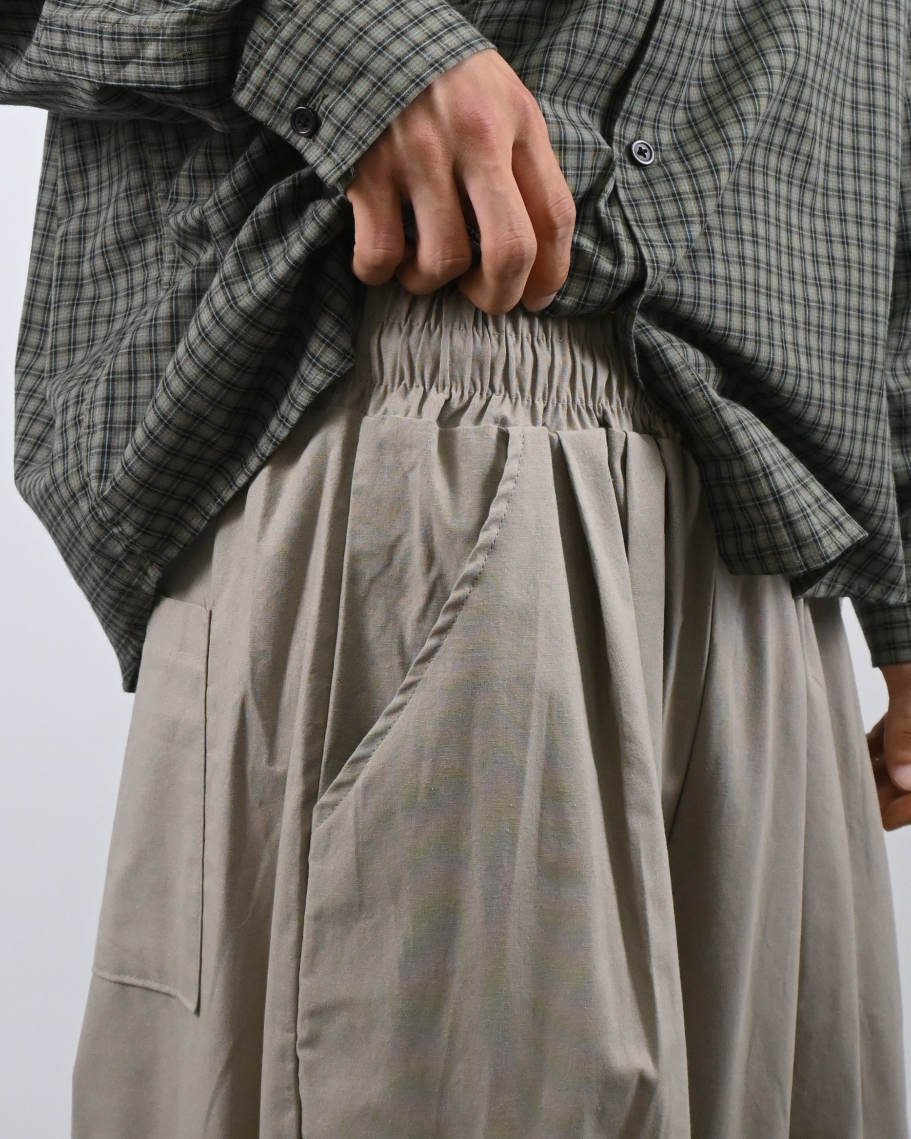linen cotton balloon pants