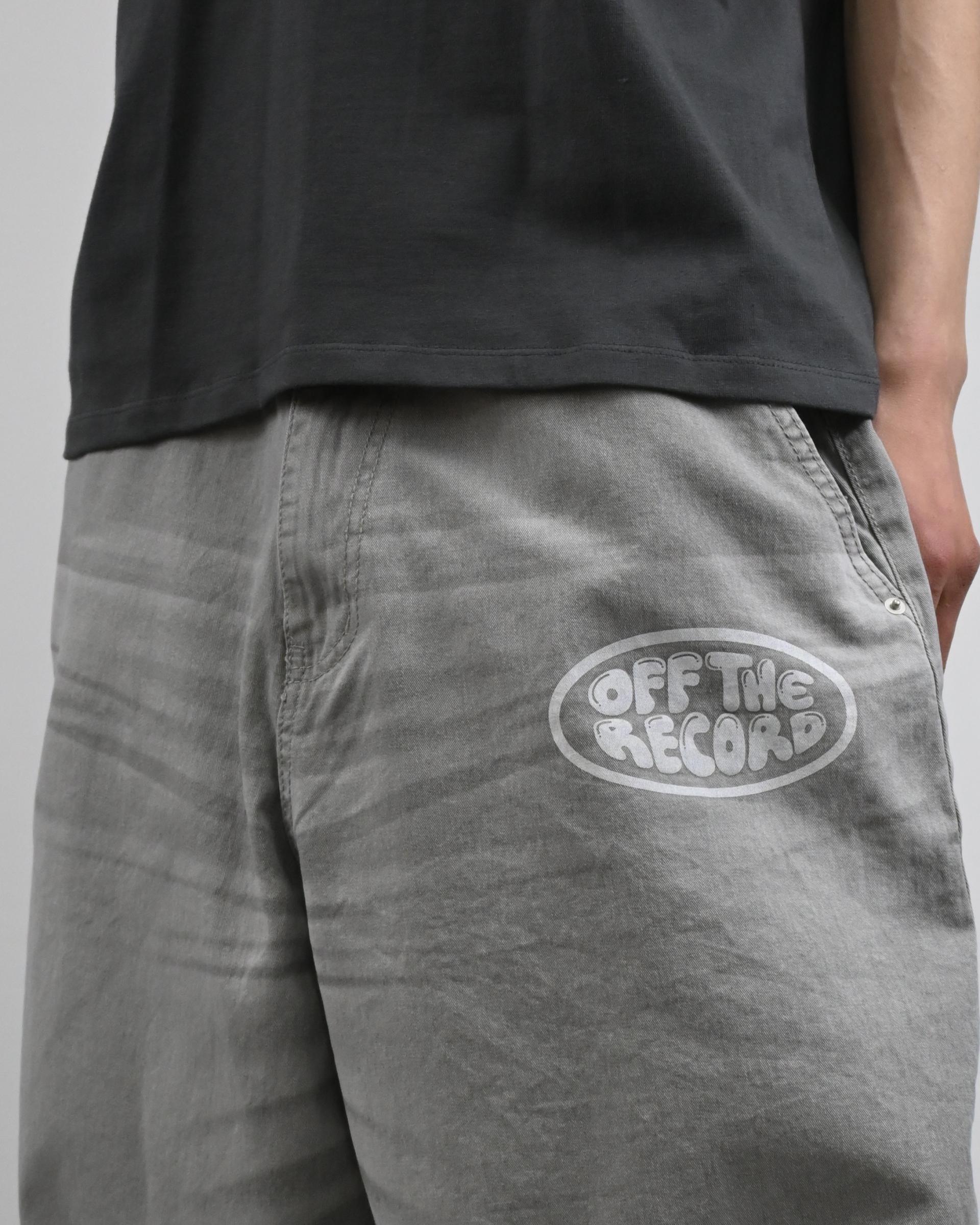 printed pigment balloon cotton pants