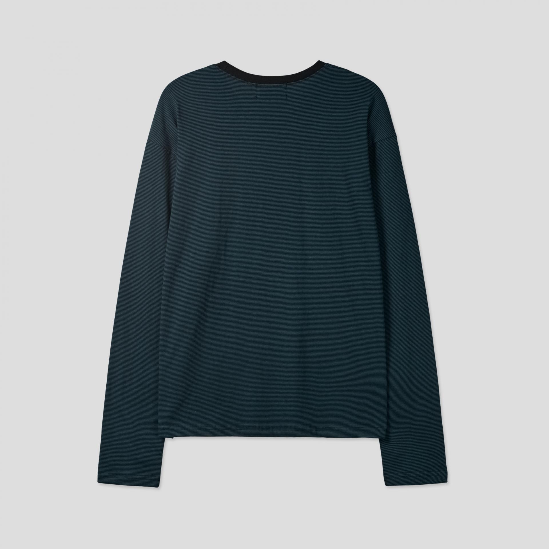 calm stripe warmer long sleeve