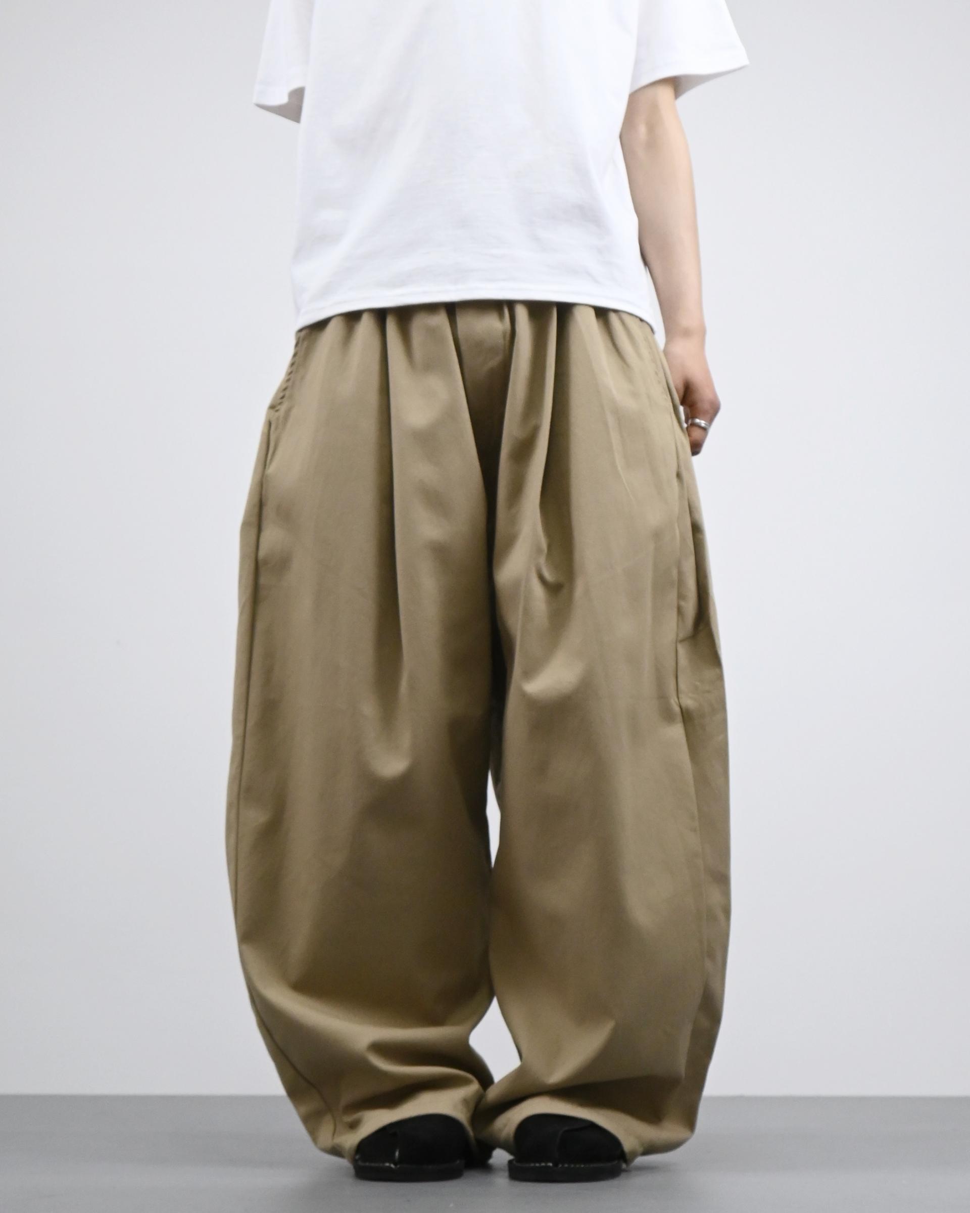 teddy balloon cotton pants