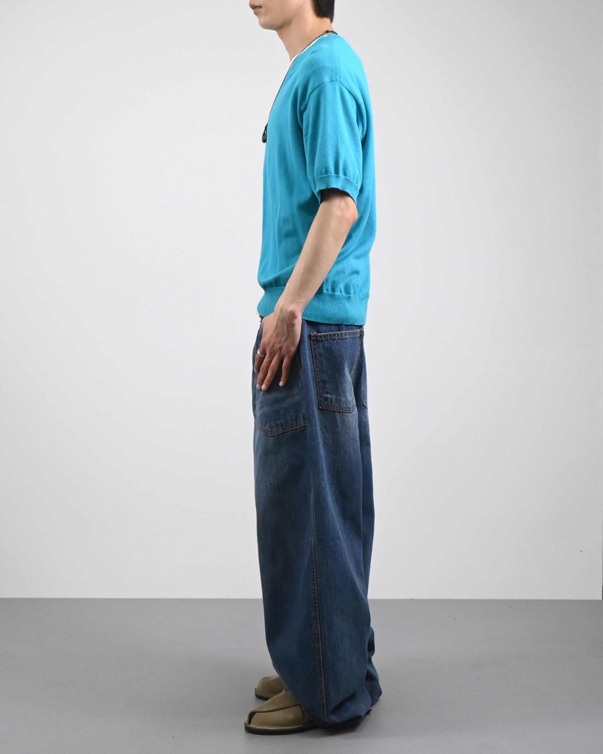 jane puttig pocket denim pants