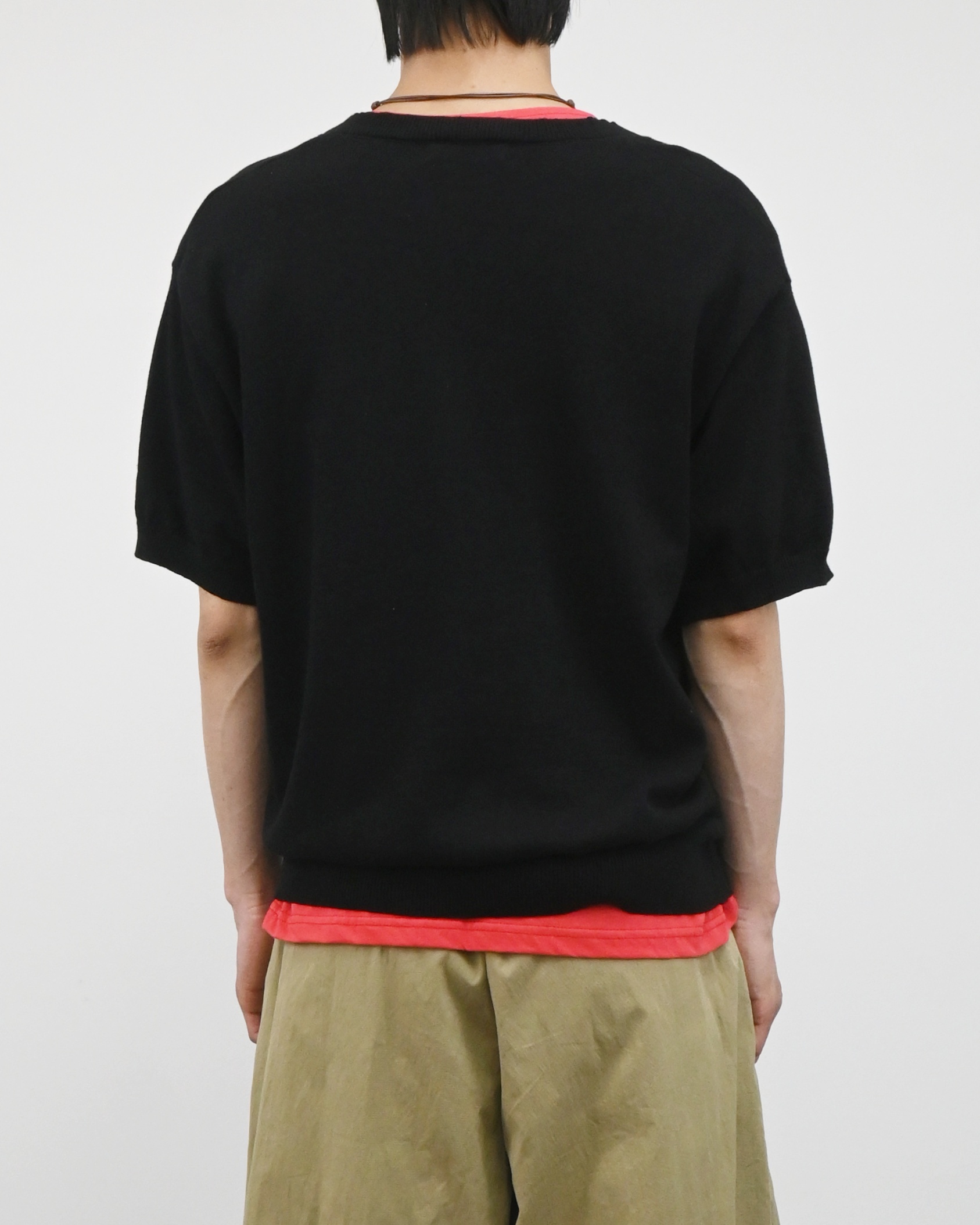 sierra v-neck half knit
