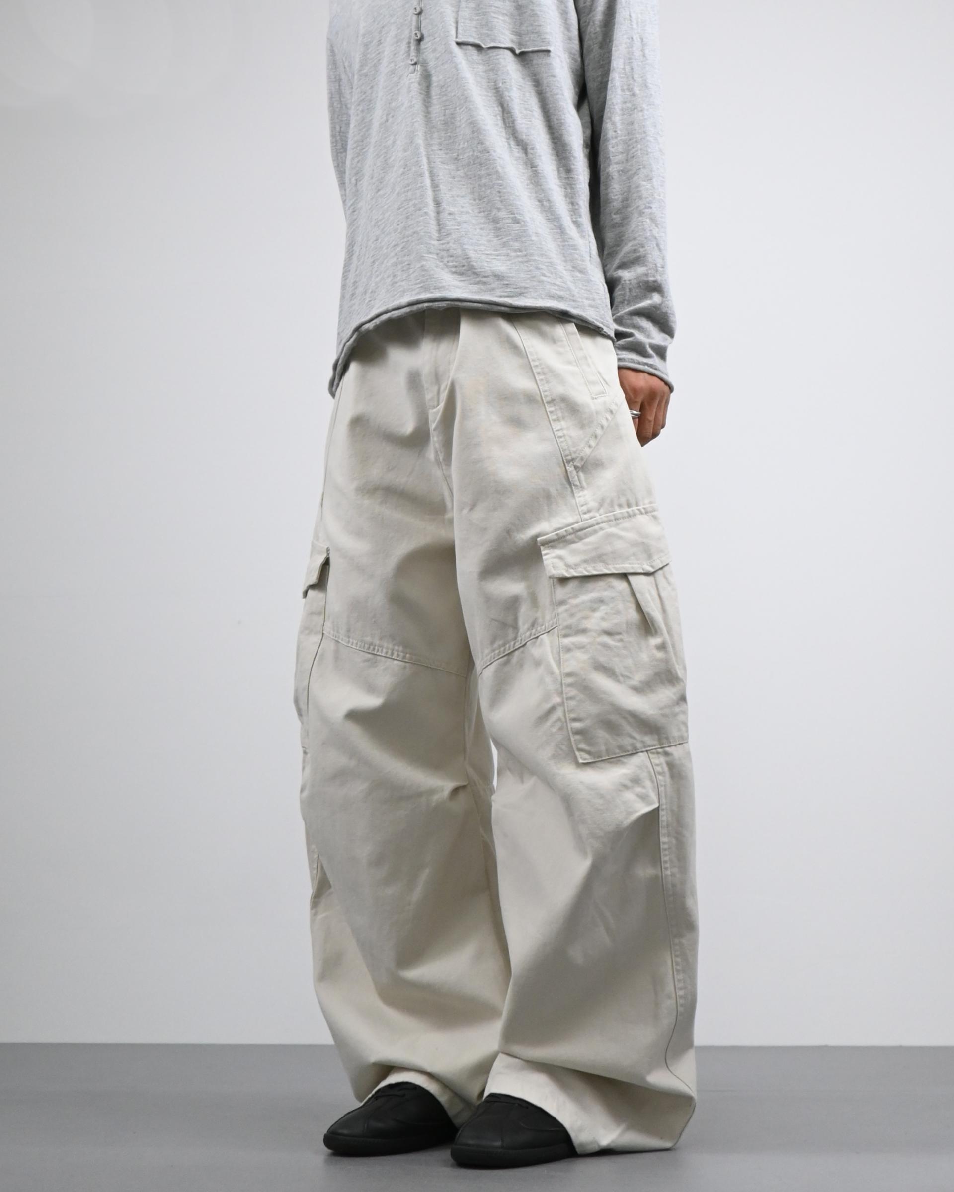 neon invision curved cotton pants