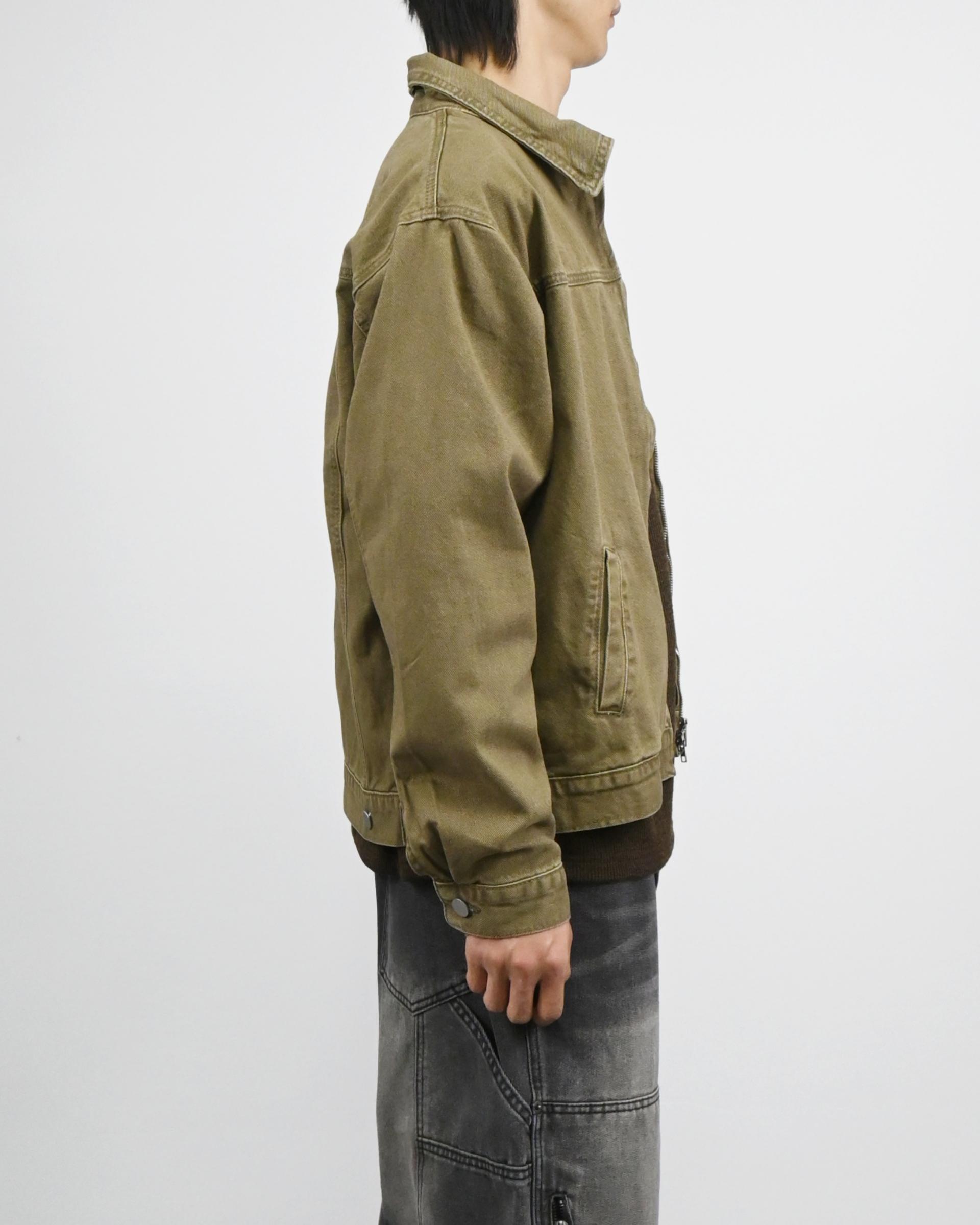 leon kara trucker jacket