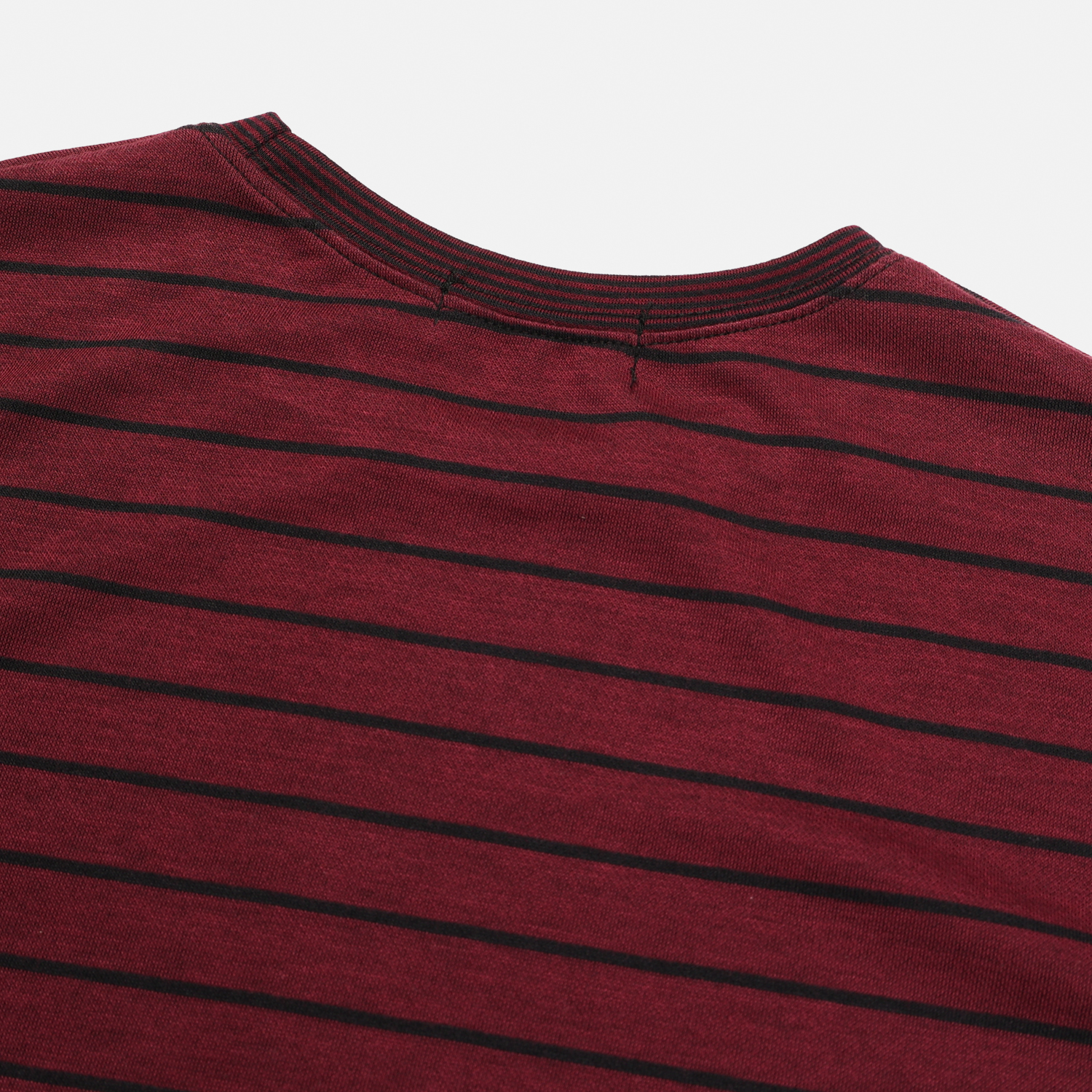 stripe ringer half t-shirt