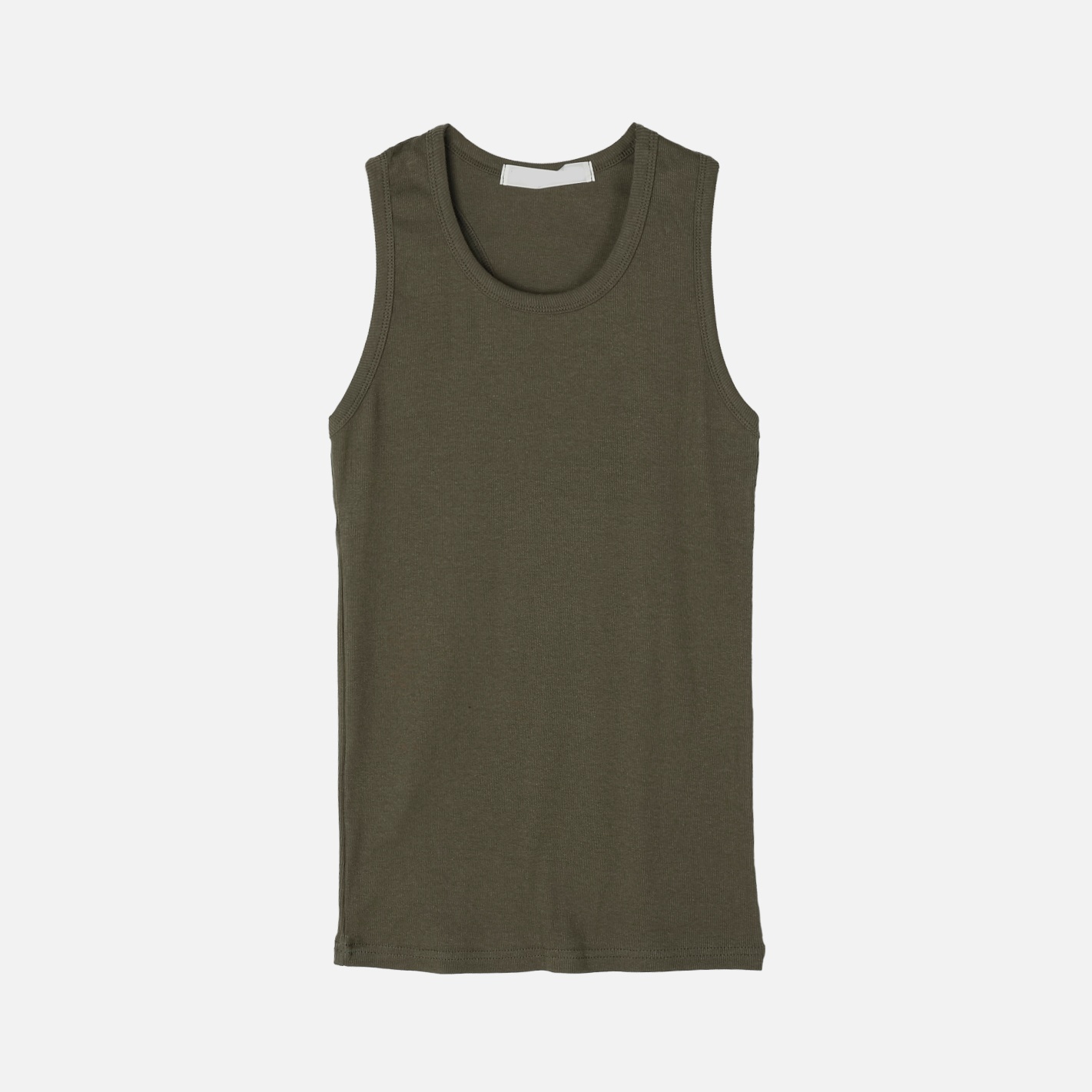 stretchable ribbed vest