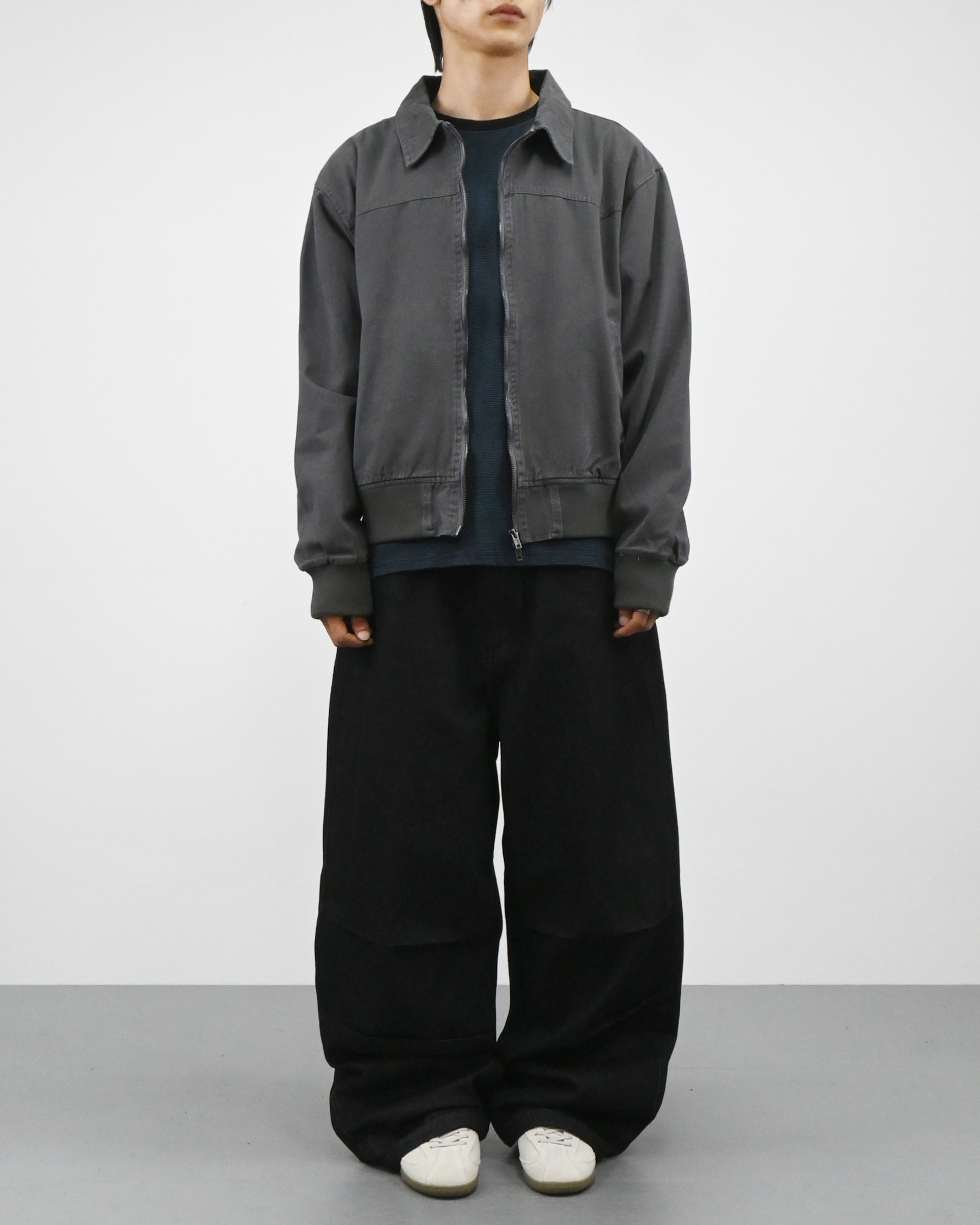 milo velcro balloon denim pants