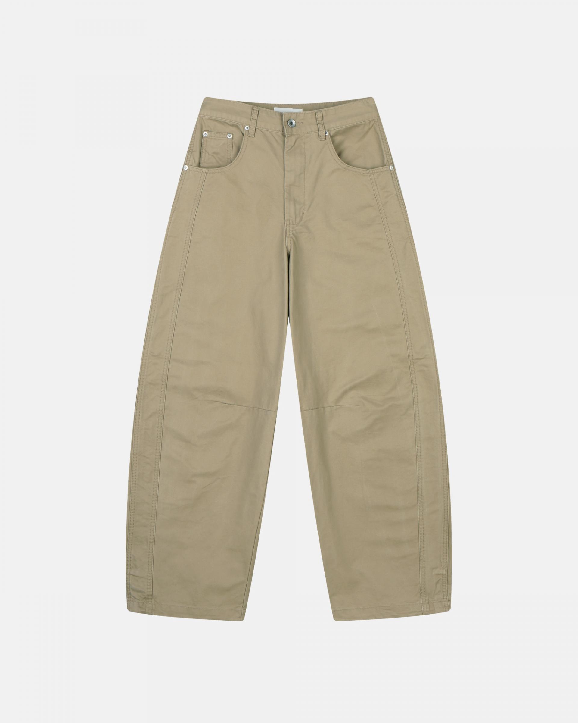 line bijo curved cotton pants