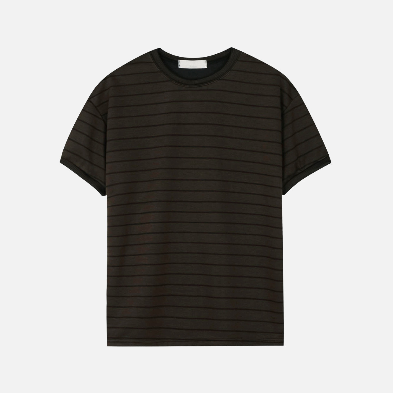 stripe ringer half t-shirt