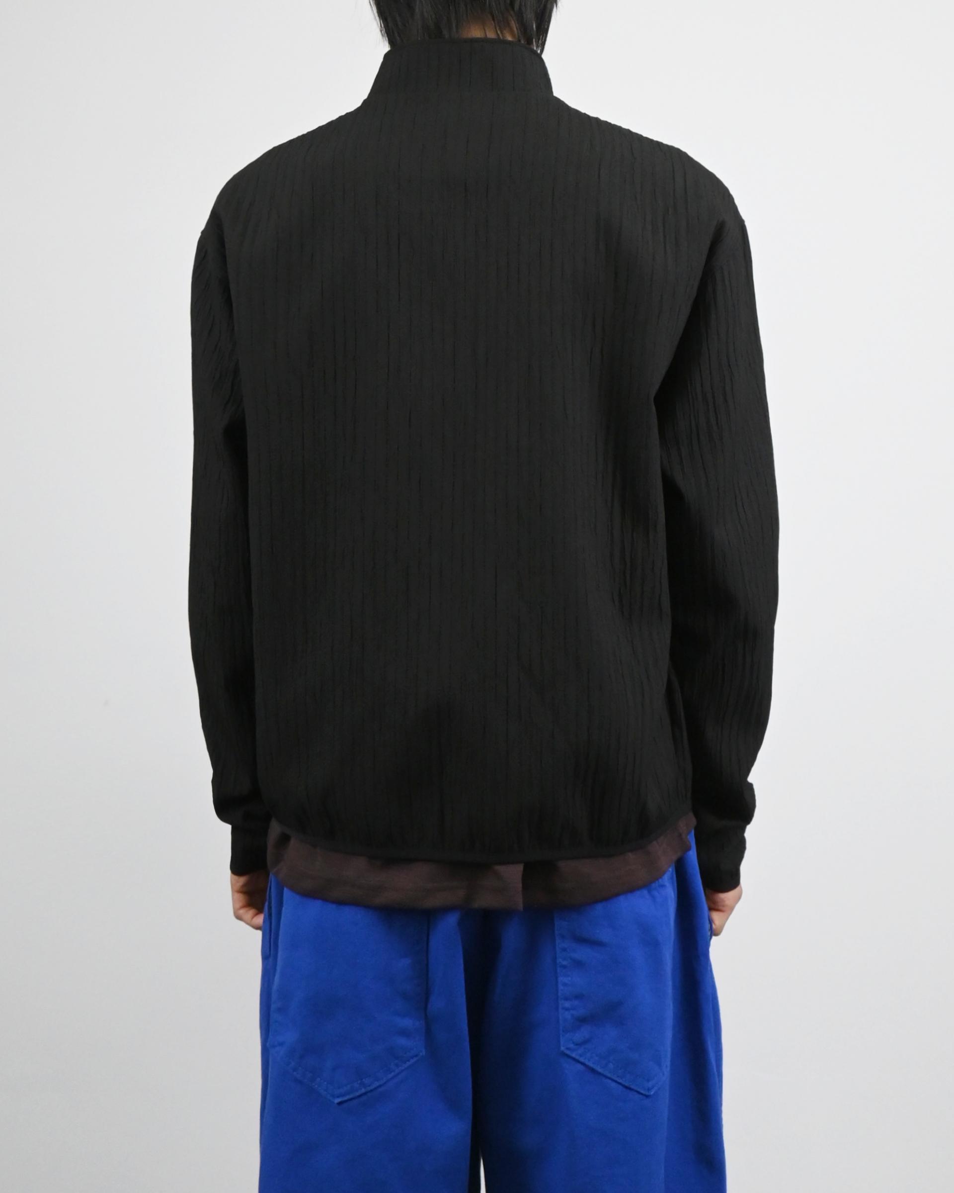 compose pleats diagonal zip-up