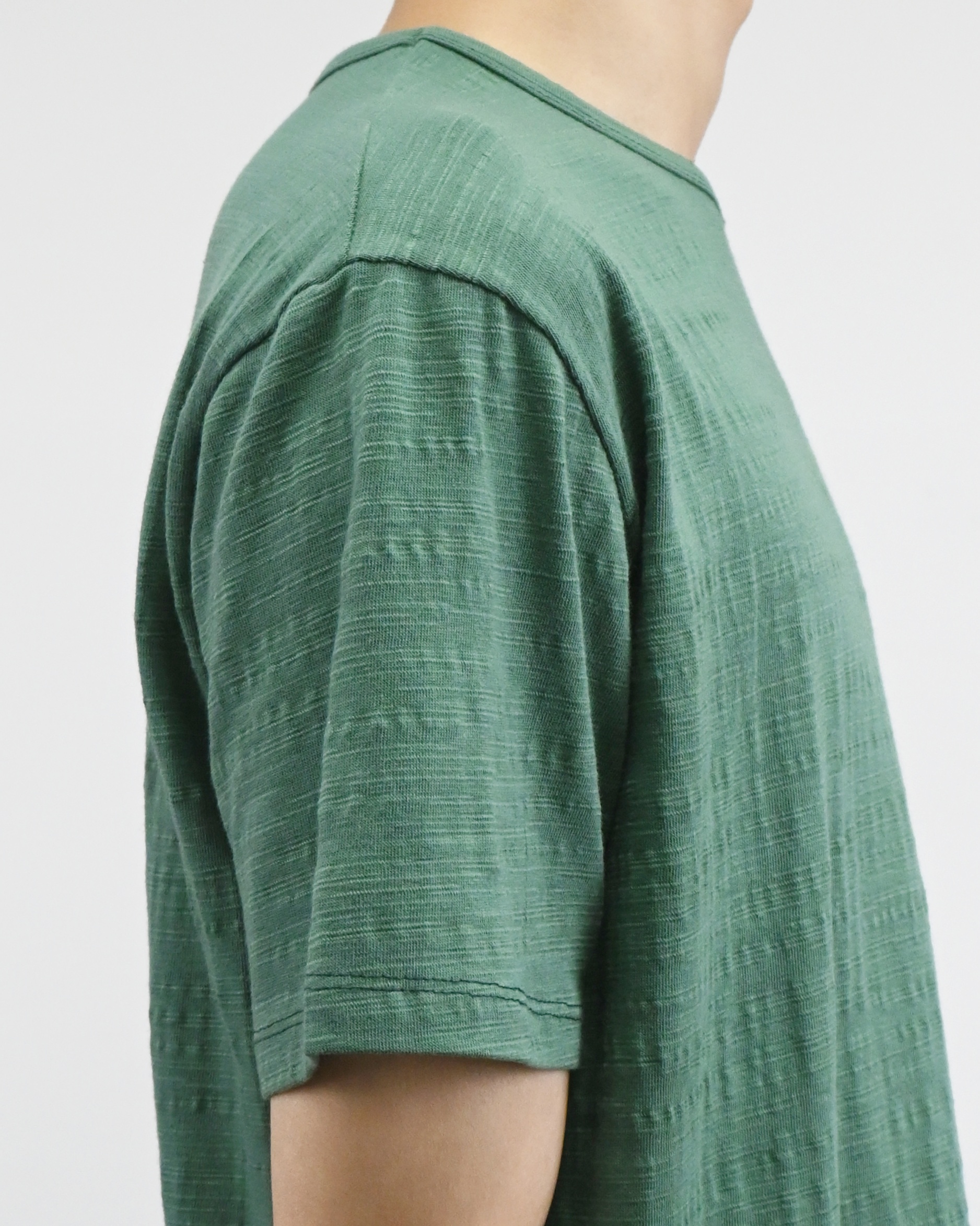 slub vintage half t-shirt