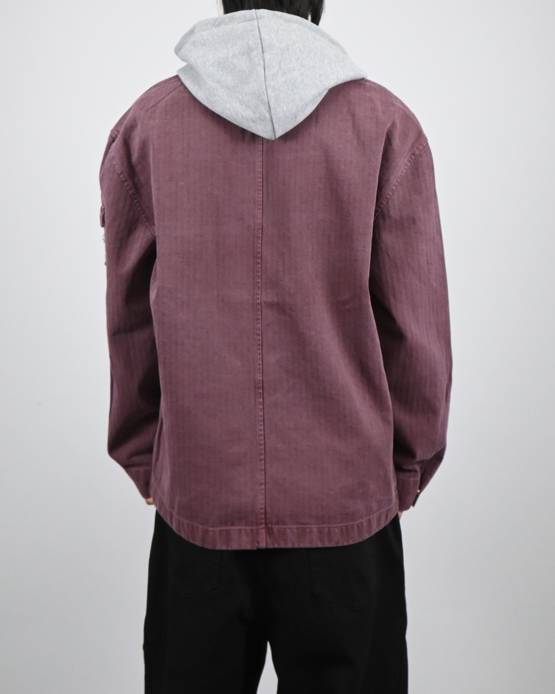 pigment herringbone field jacket