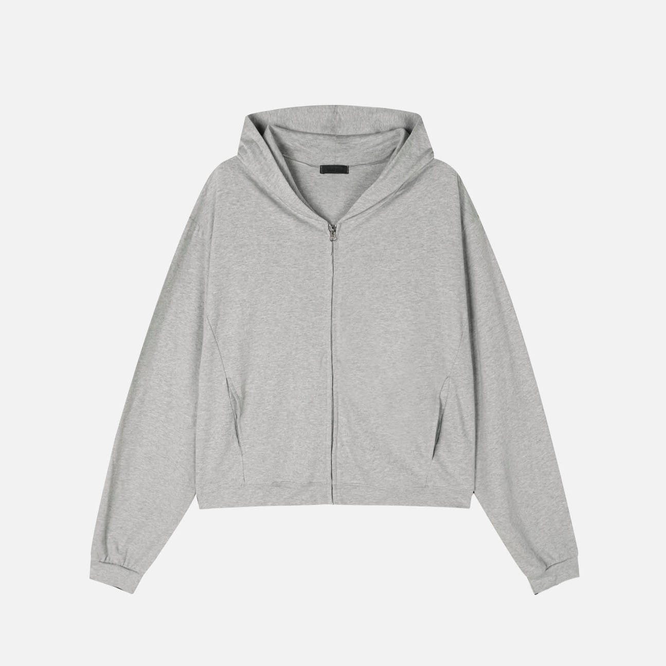 rudy crop hoodie zip-up