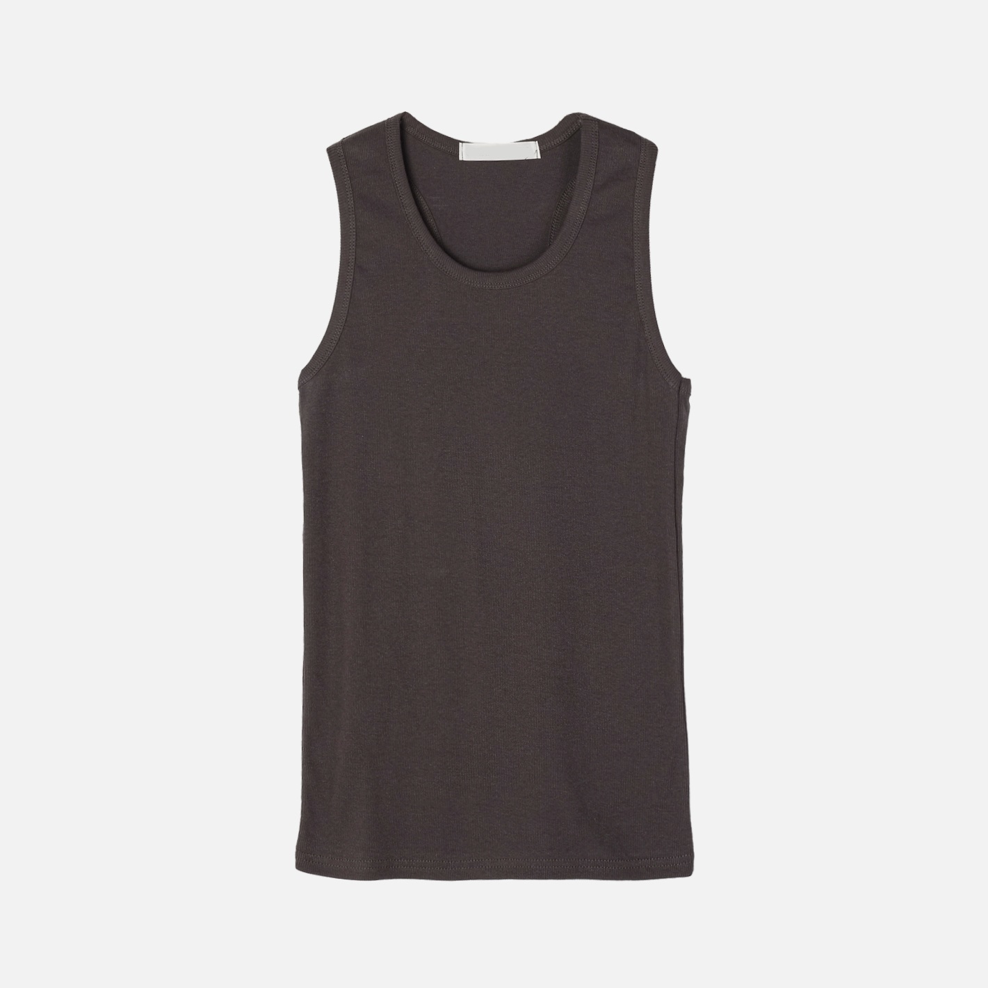stretchable ribbed vest