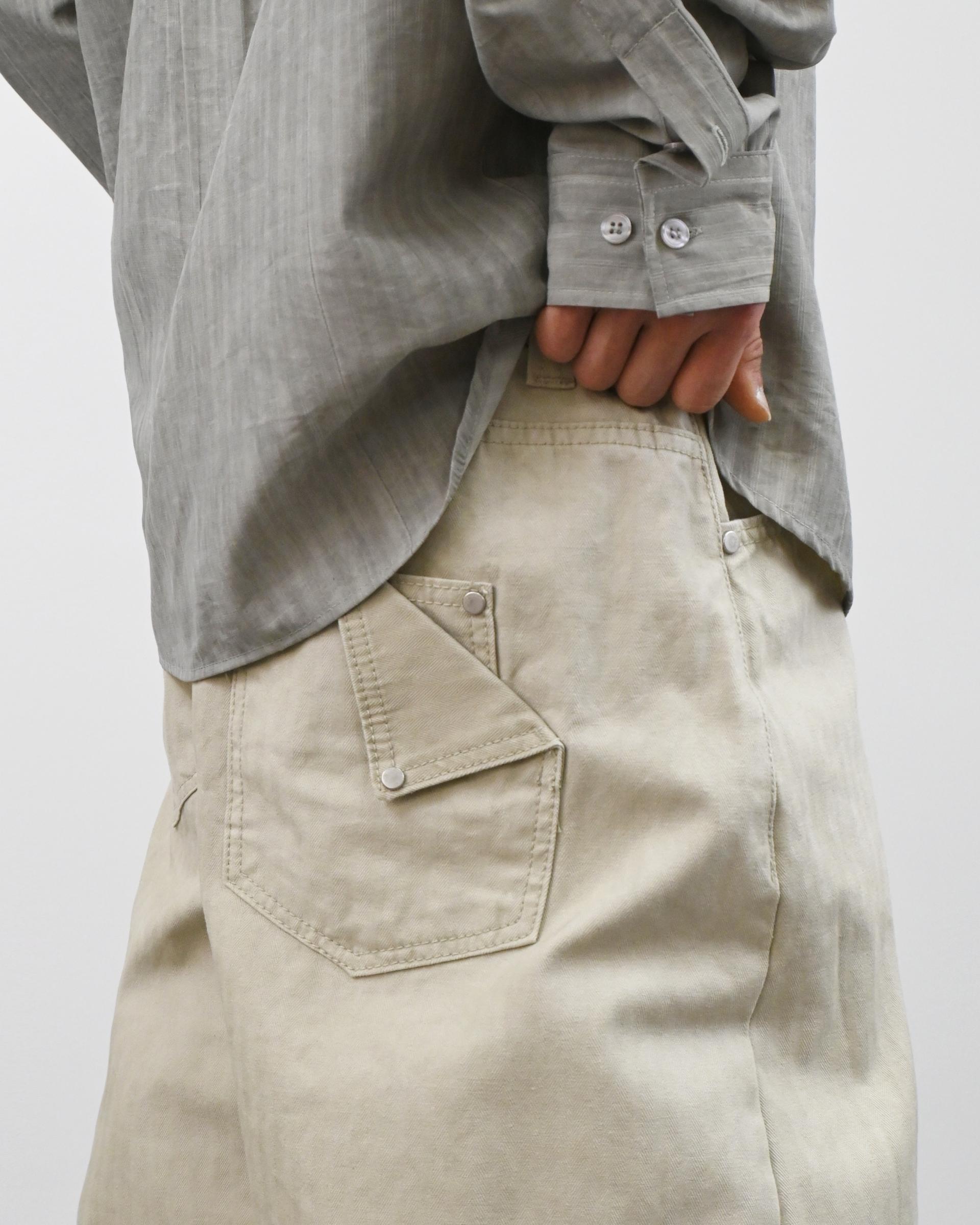 bucky herringbone balloon pants