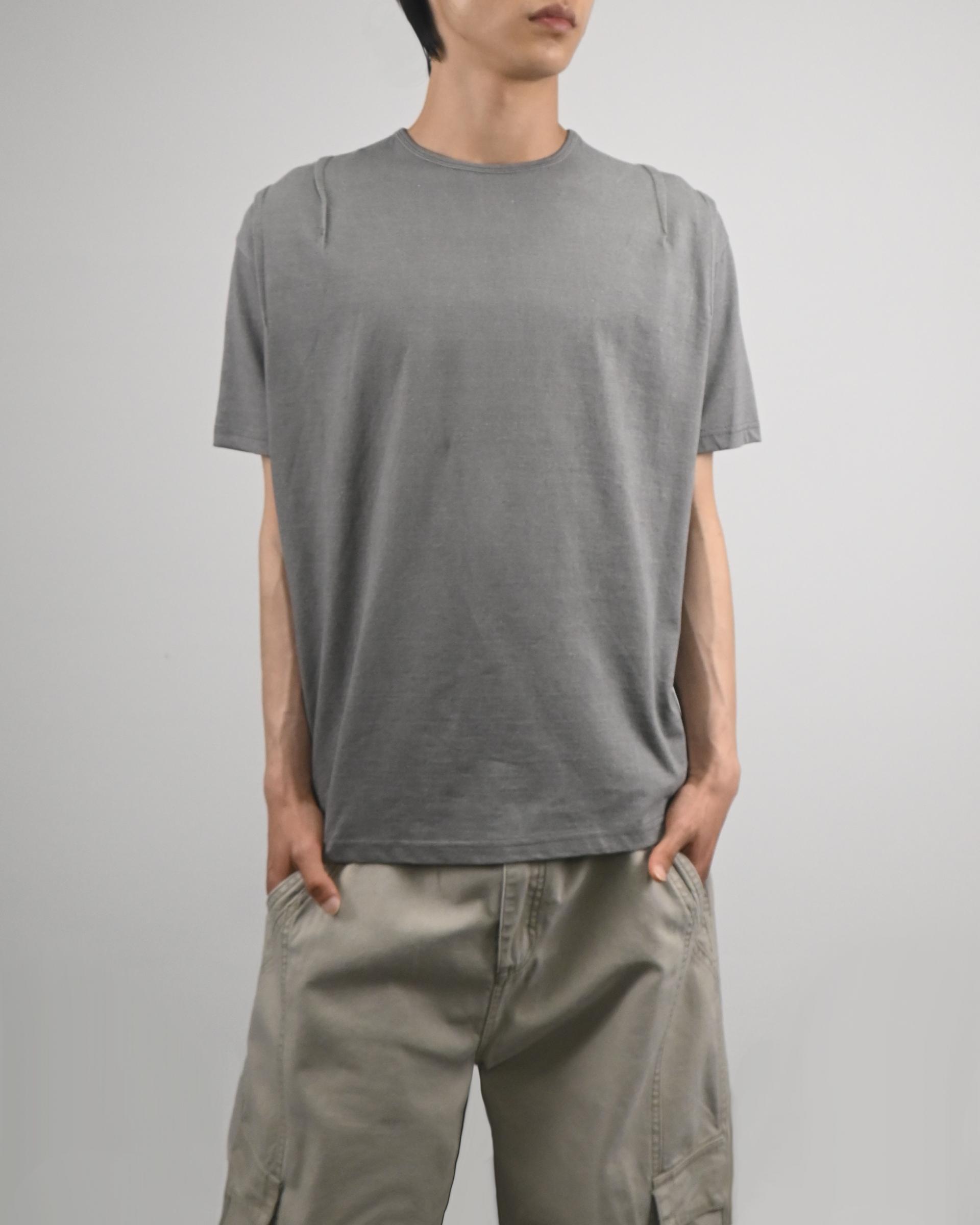 pigment dart crop half t-shirt